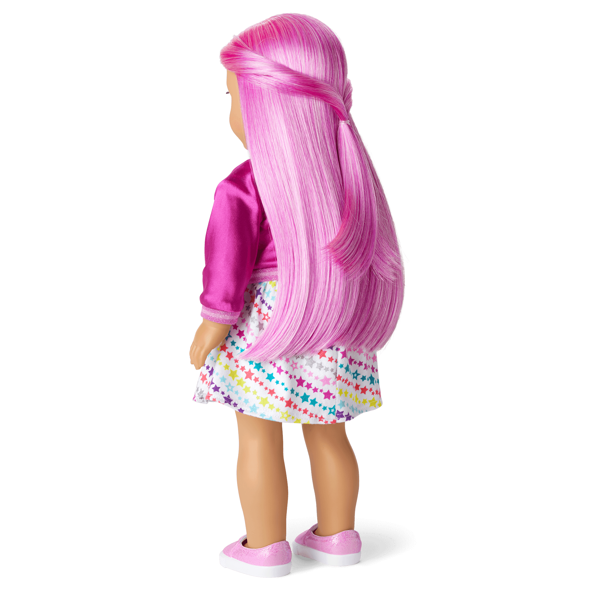 Truly Me Doll #87 with Magenta Hair & Star Outfit – 18" Collectible Doll