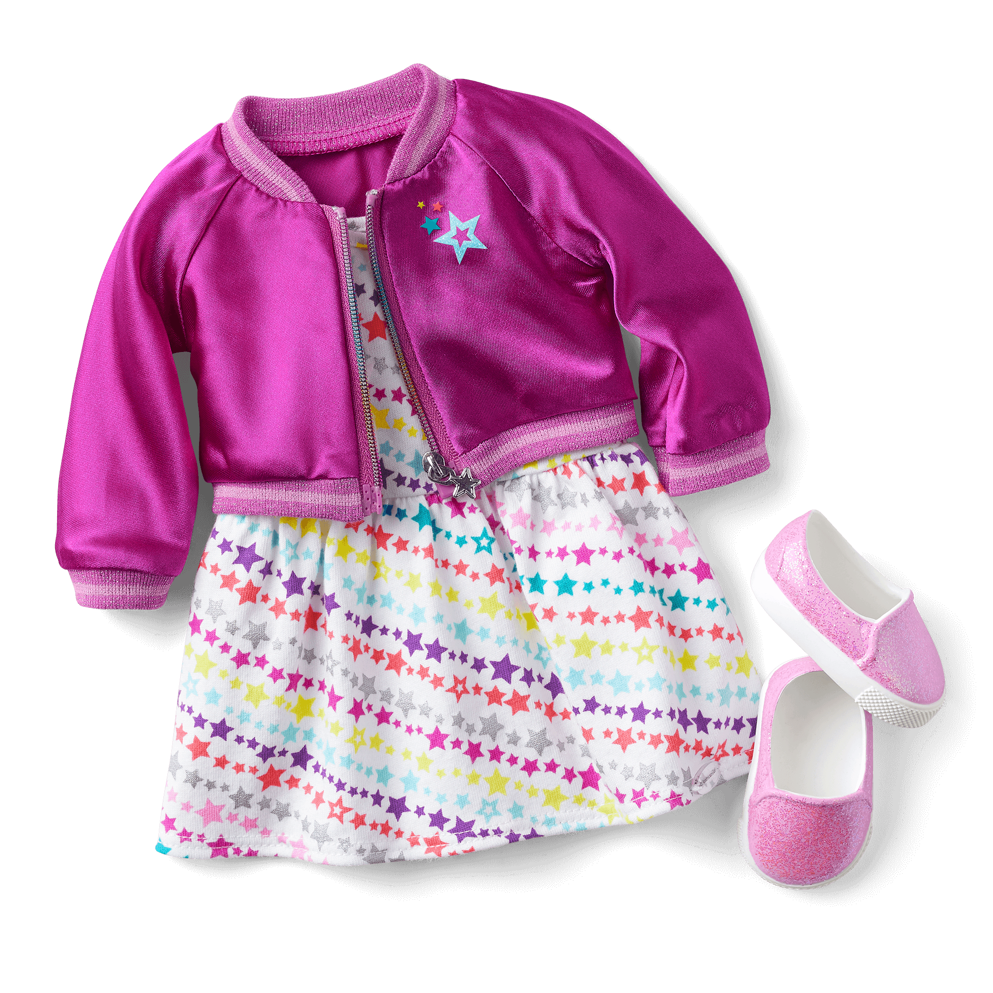Truly Me Doll #87 with Magenta Hair & Star Outfit – 18" Collectible Doll