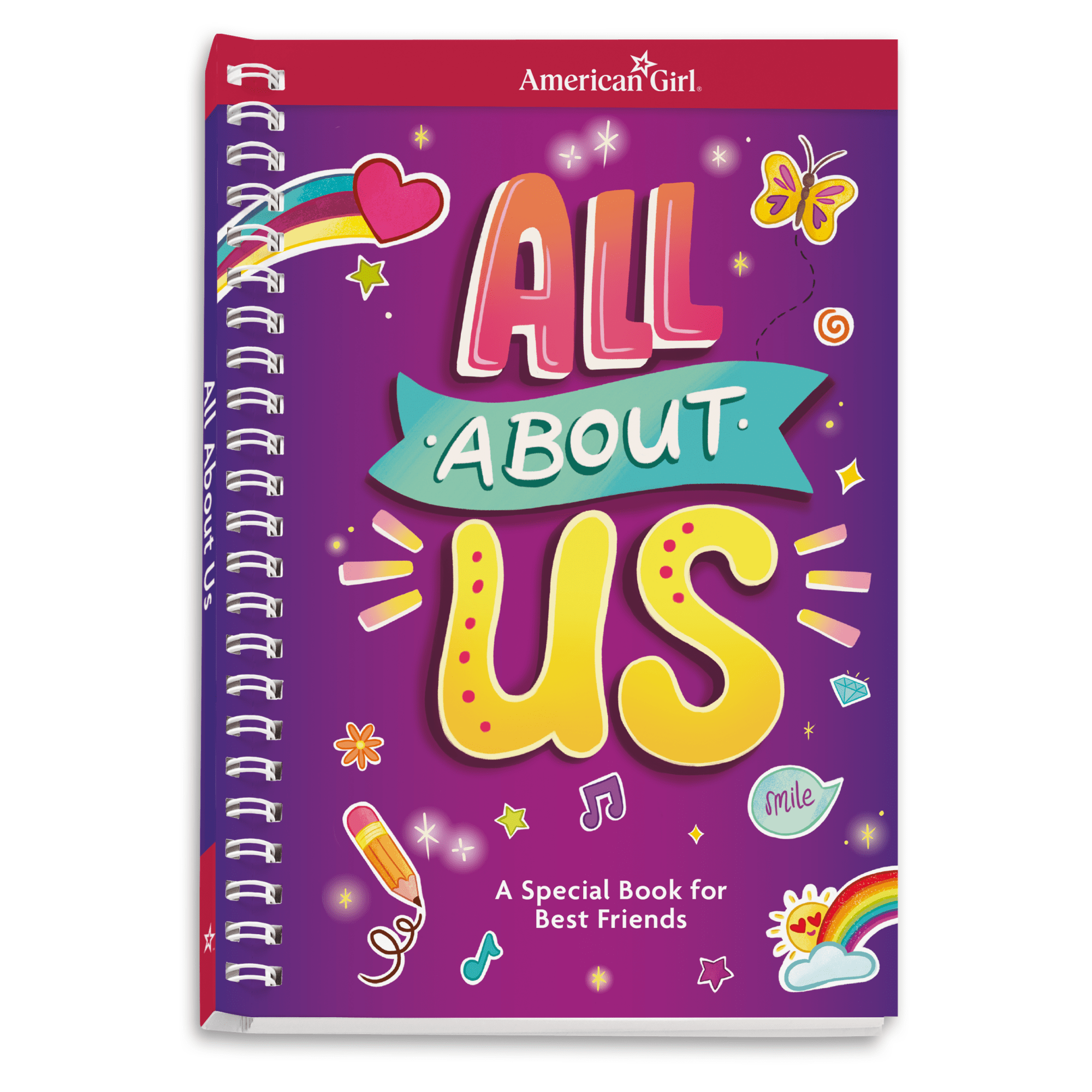 Friendship Journal for Kids - All About Me & BFF Activity Book