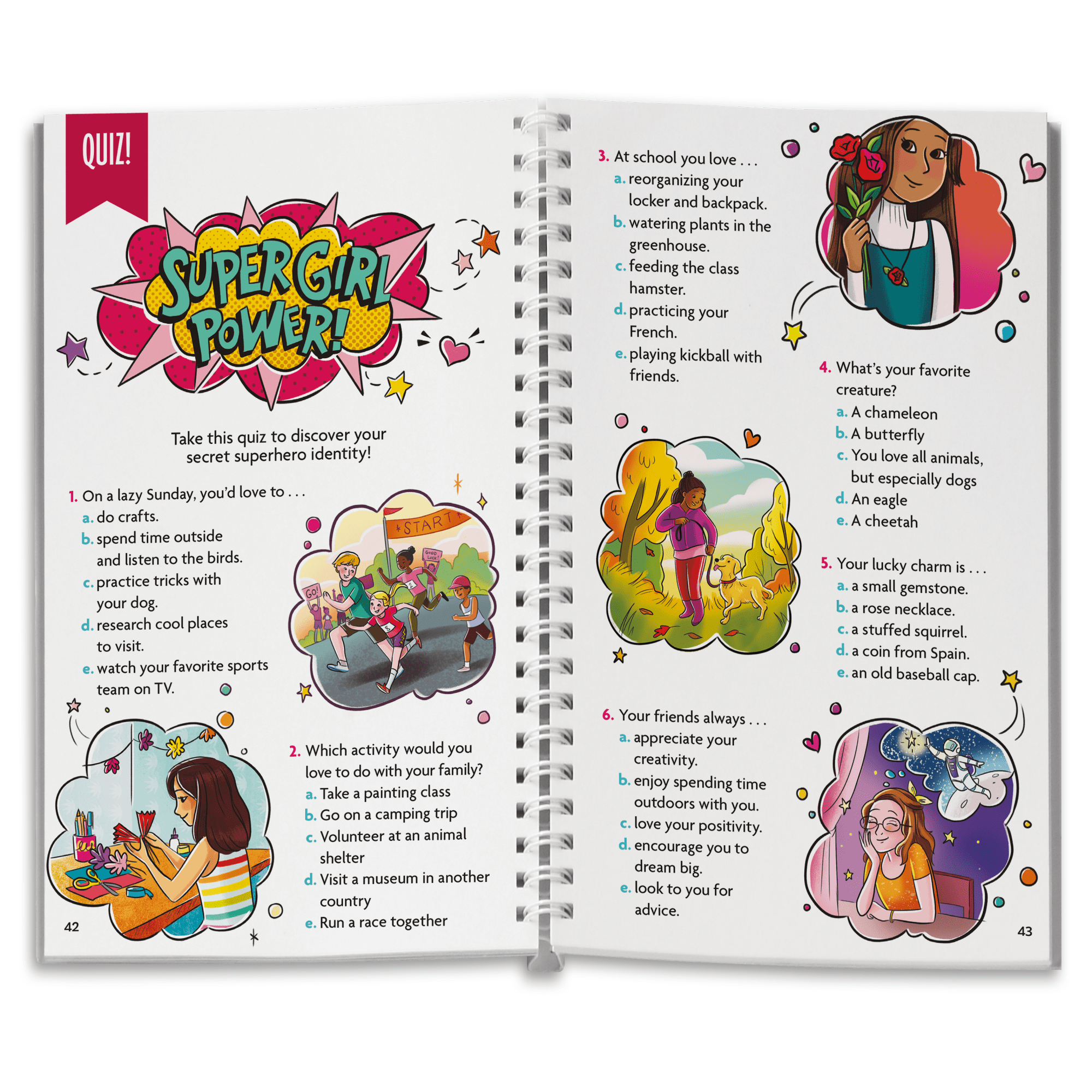 Friendship Journal for Kids - All About Me & BFF Activity Book