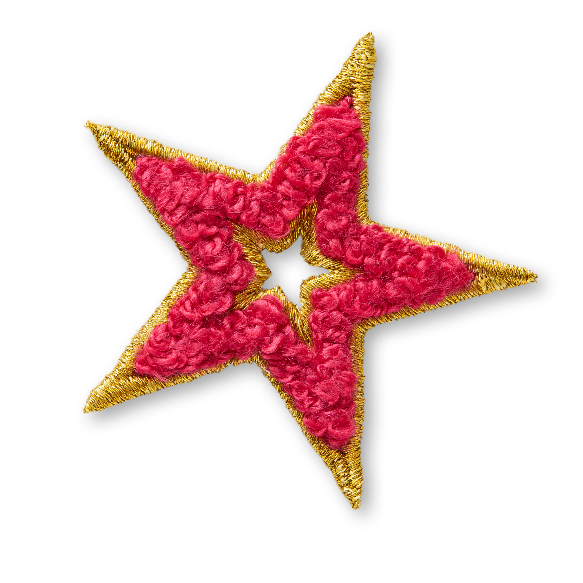 American Girl Star Embroidered Iron-On Patch for Doll Accessories