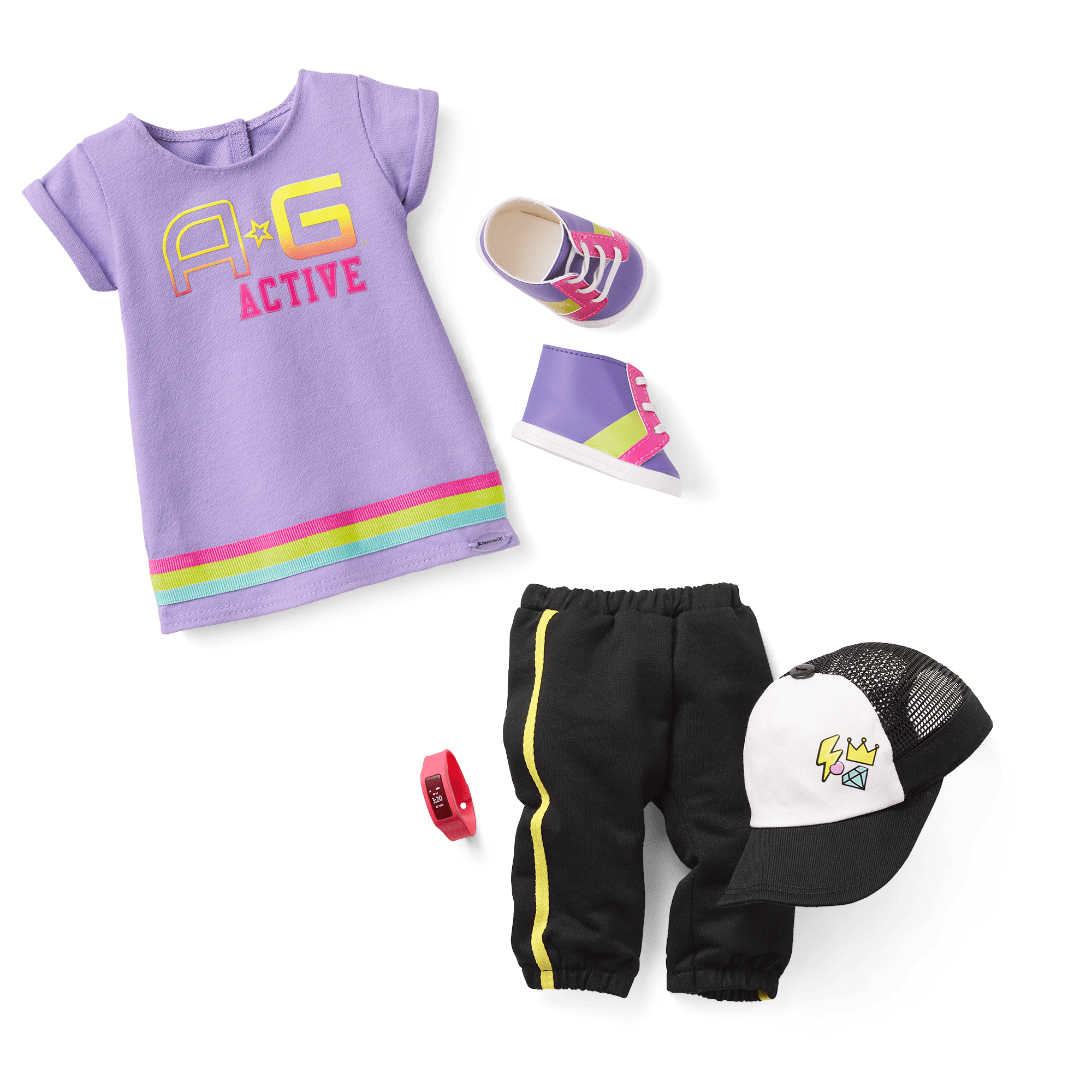 American Girl Truly Me™ #114 Sporty Doll with Accessories