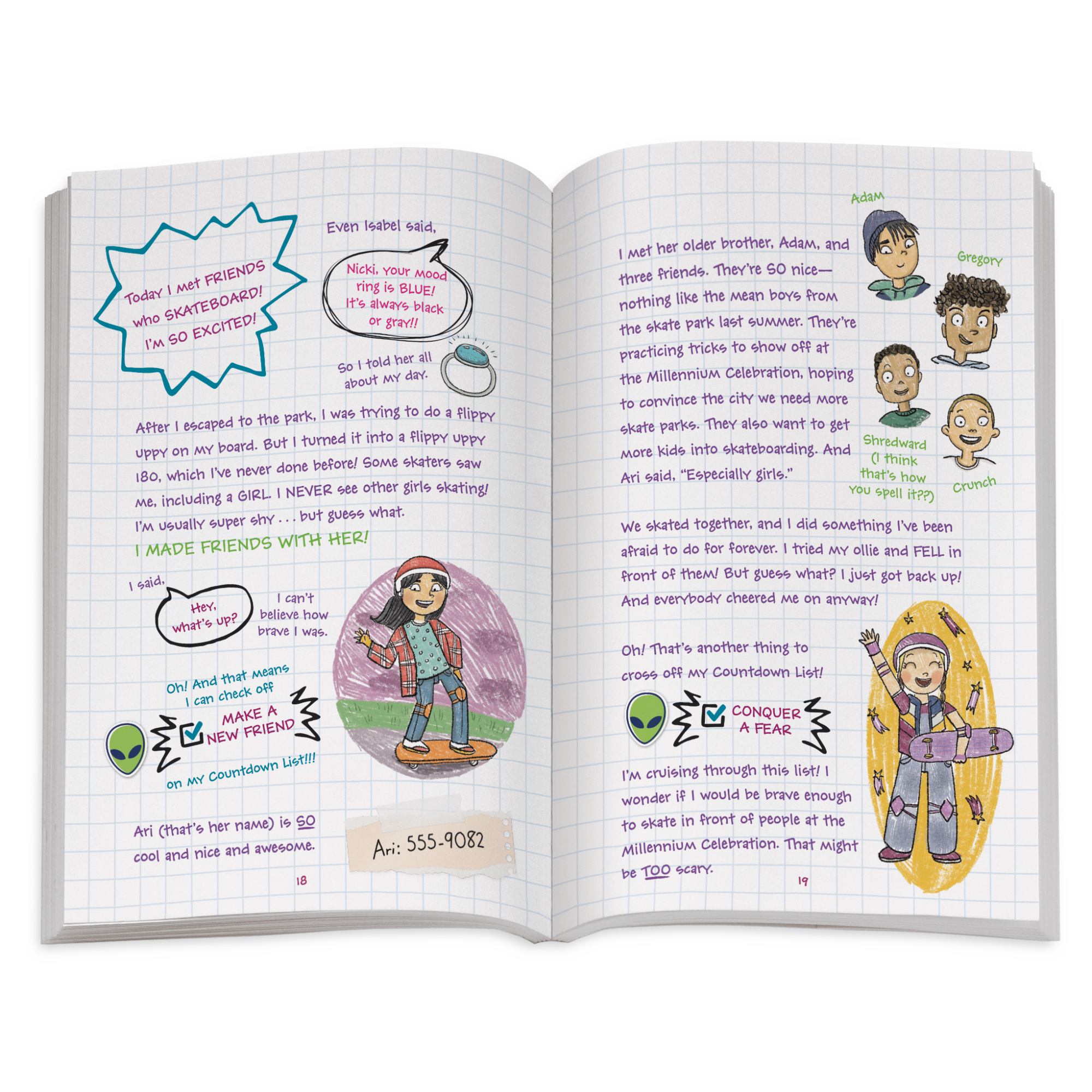 American Girl Nicki's 1990s Seattle Journal - Paperback Diary