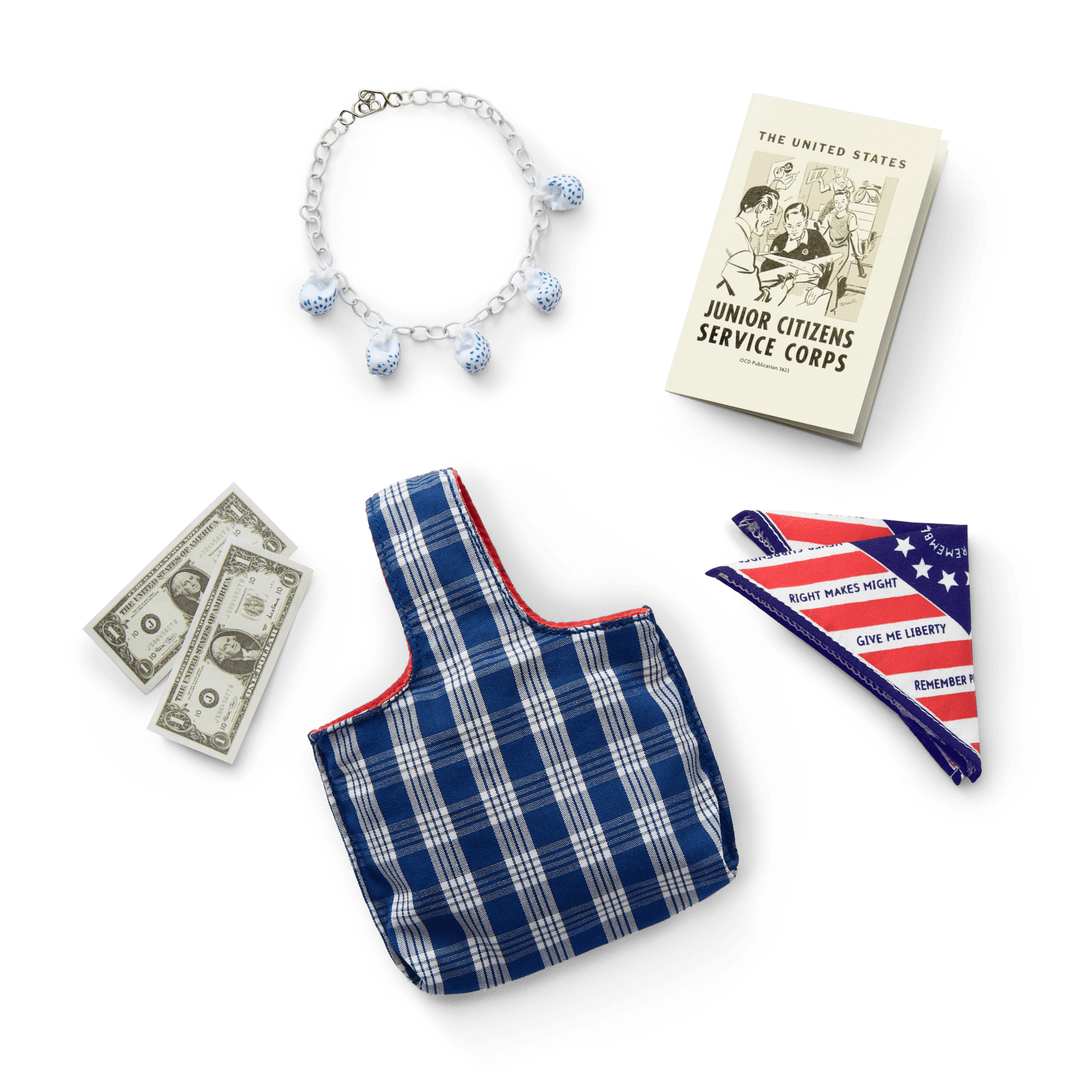 Nanea’s 18-Inch Doll Accessories Set - 1941 Historical Character