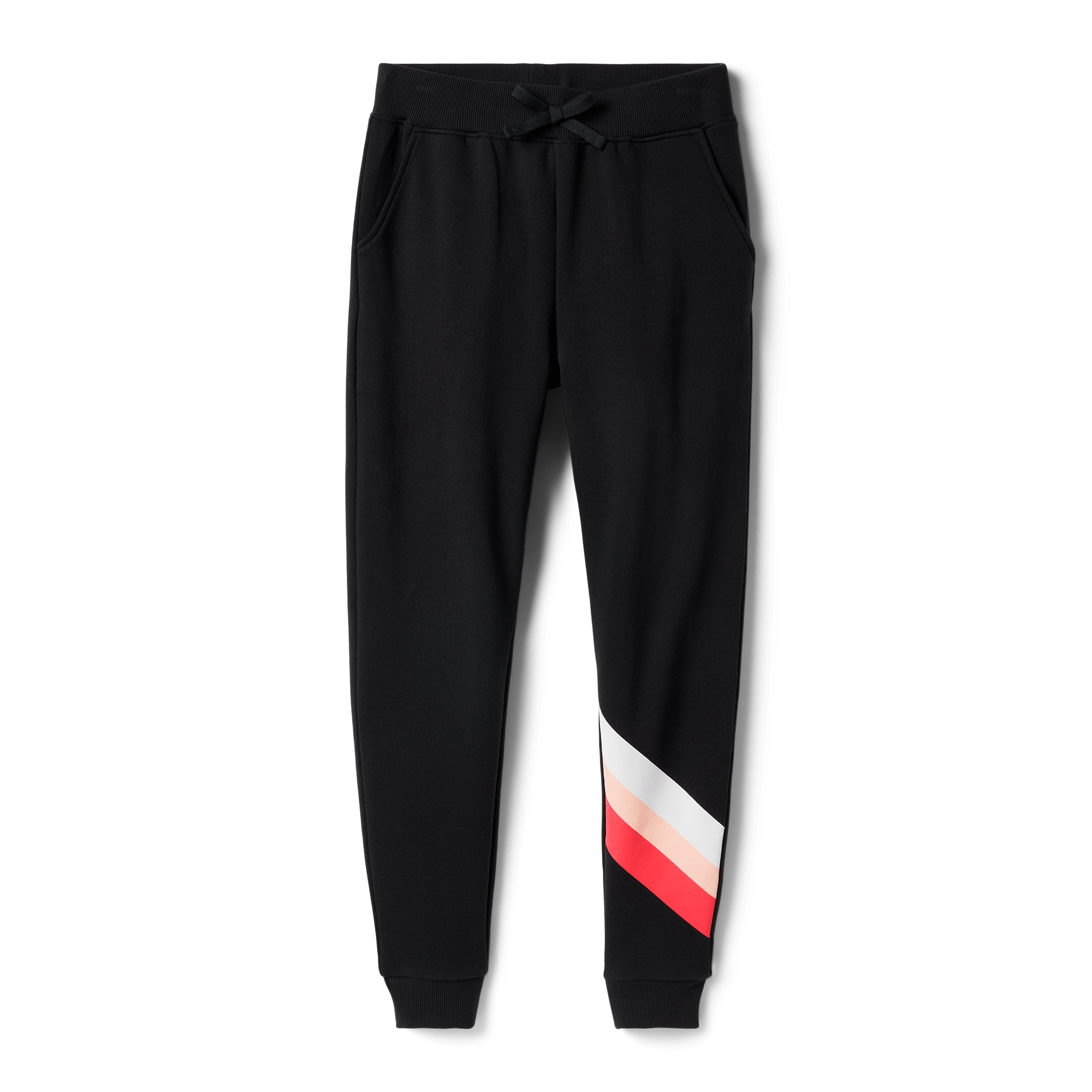 American Girl Maritza's Black Striped Joggers for Girls