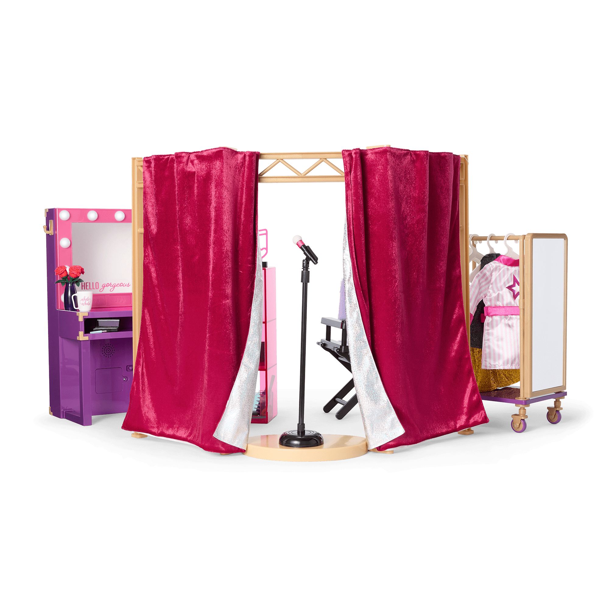 Kavi's Girl of the Year 2023 Backstage Playset with Vanity & Stage