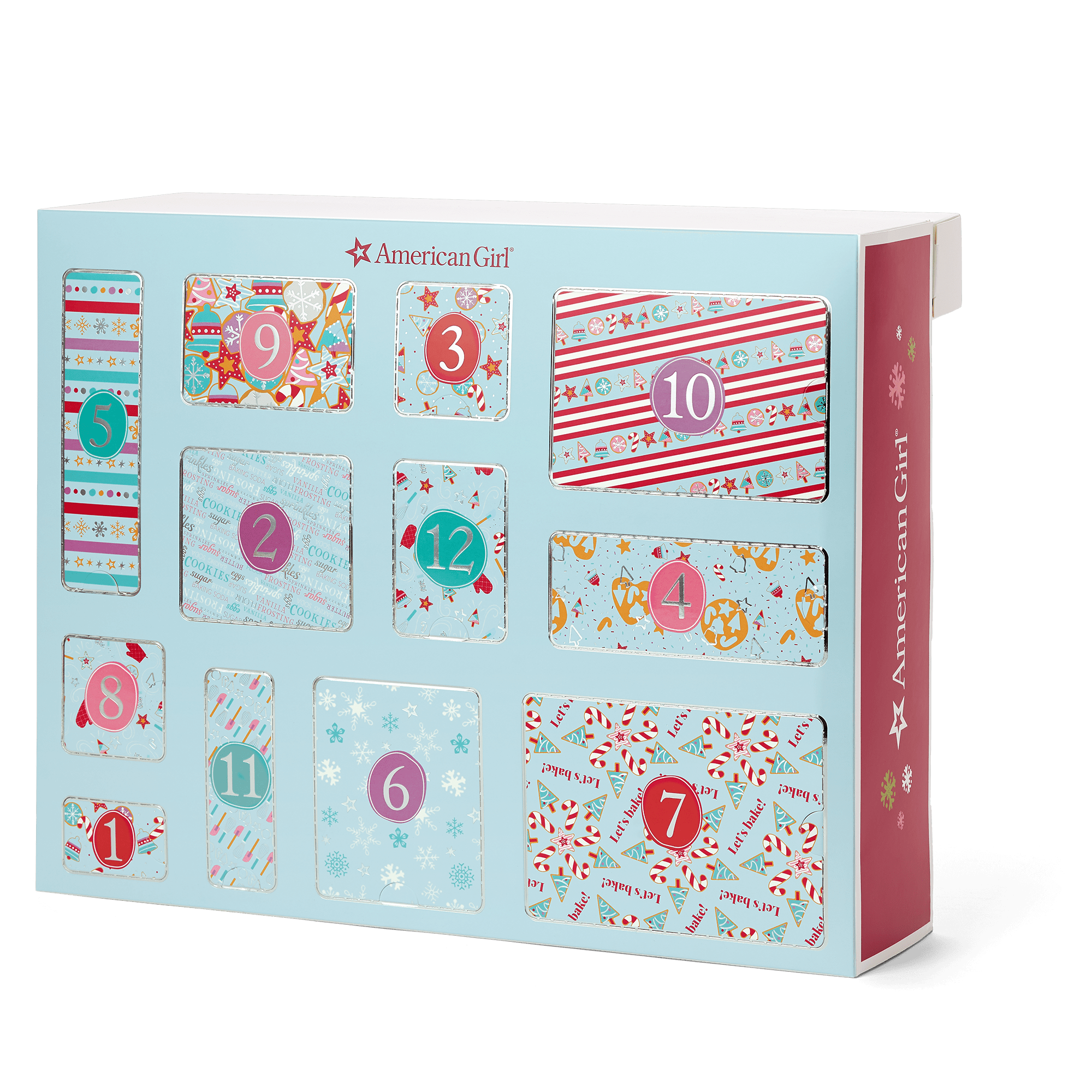 Christmas Countdown Set for Kids - 12 Days of Baking & Pretend Play