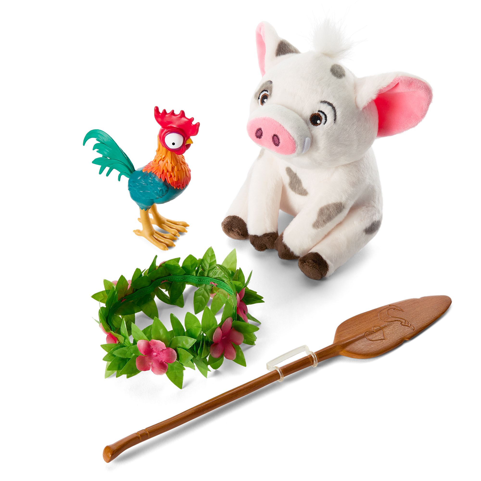 American Girl Disney Moana Doll Accessory Set with Pua & Heihei