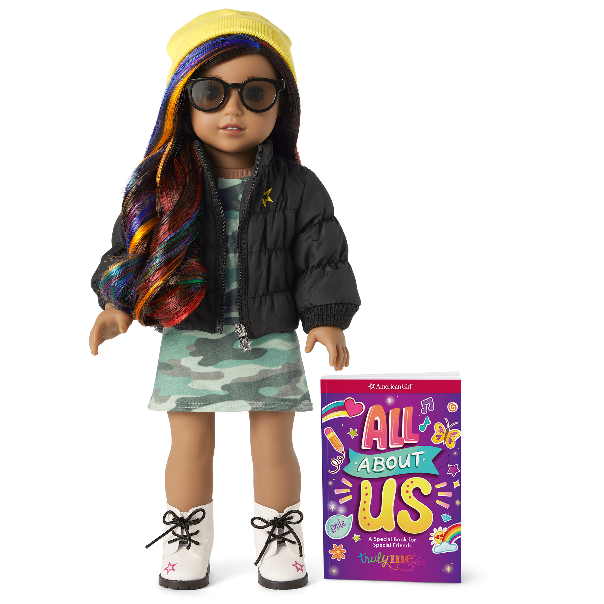 American Girl Truly Me Doll #120 with Strong Side Outfit & Accessories
