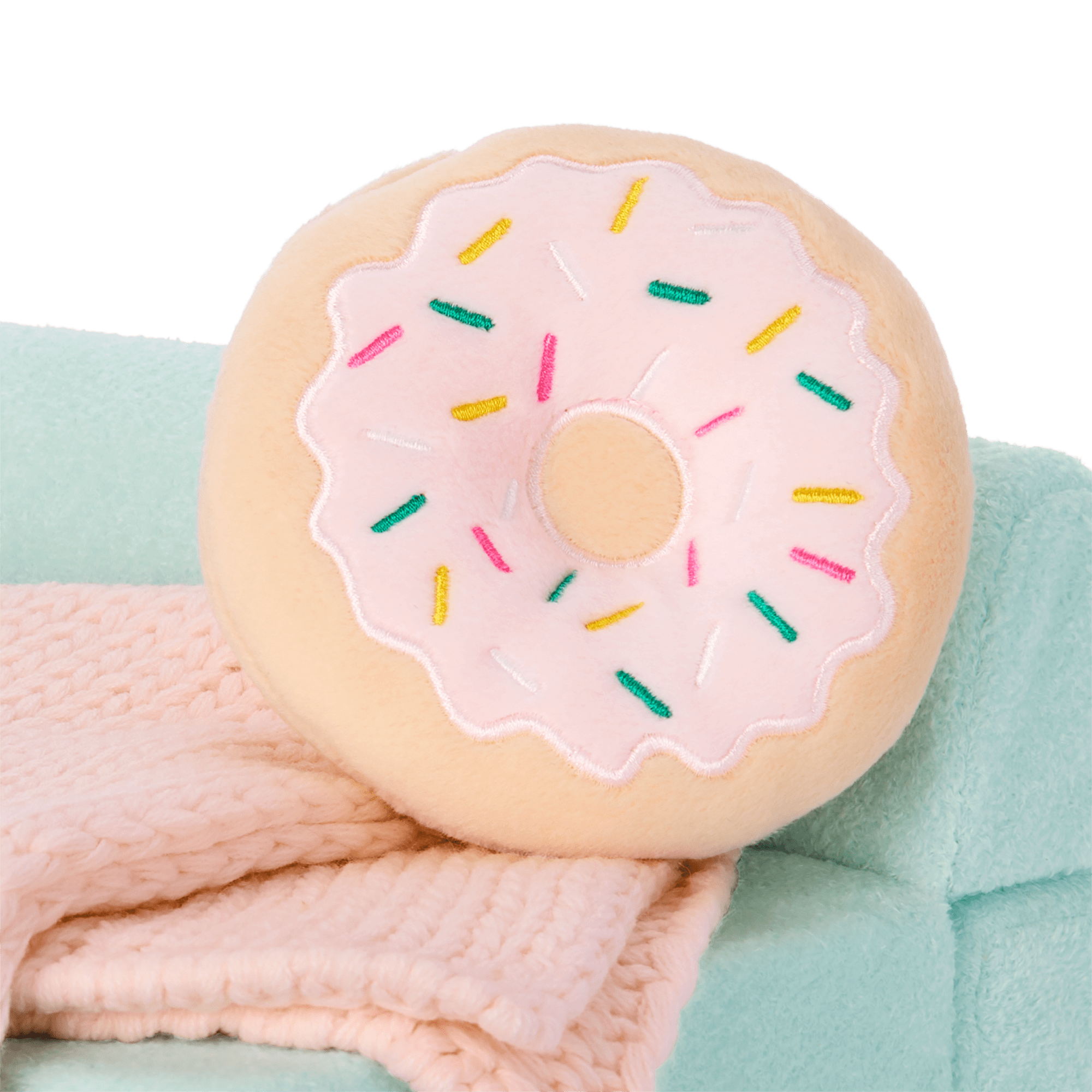 18-Inch Doll Sleepover Set with Donut Pillow & Pajamas