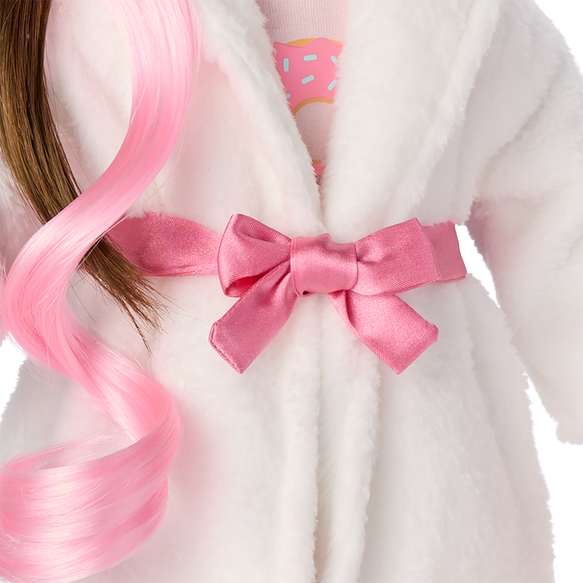 18-Inch Doll Sleepover Set with Donut Pillow & Pajamas