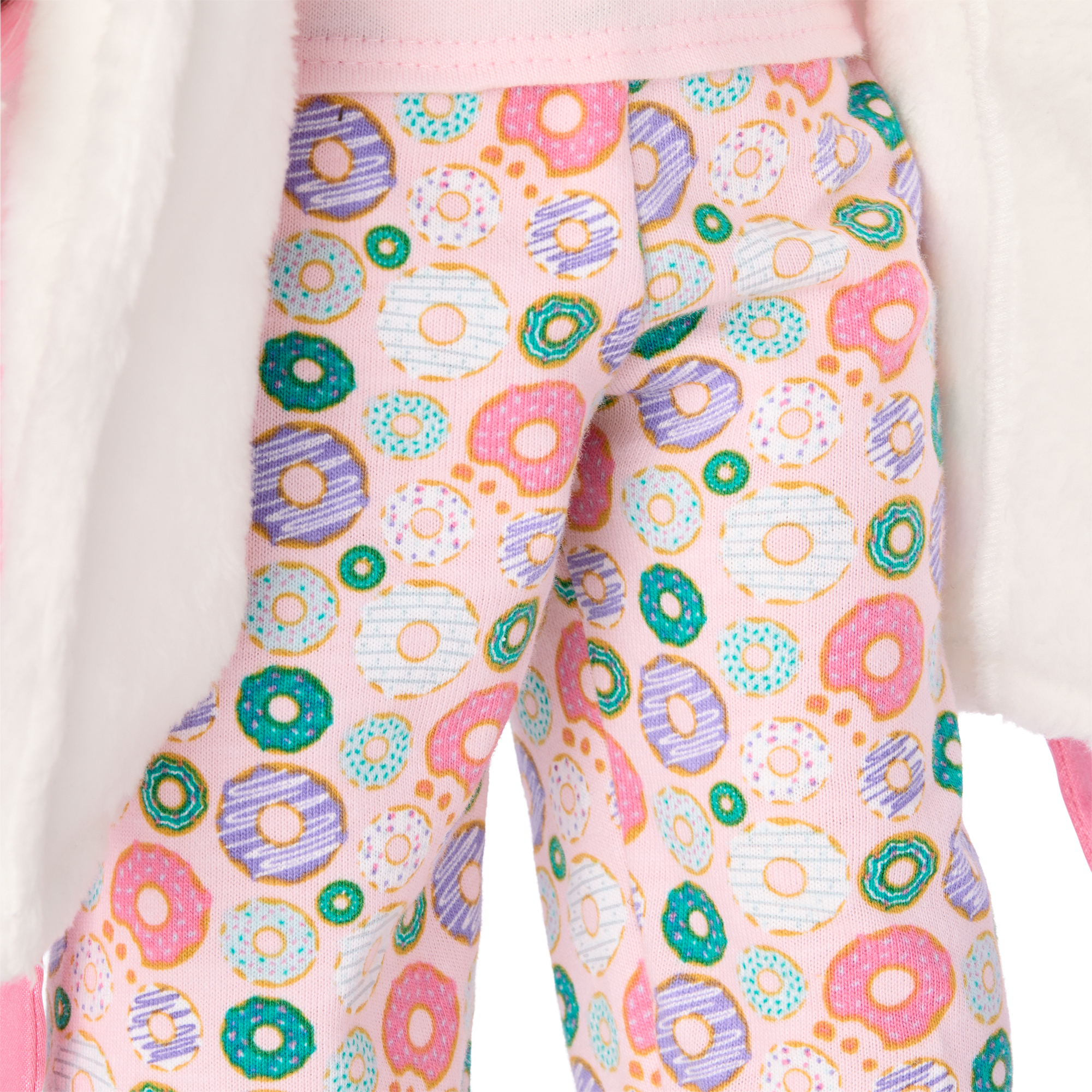 18-Inch Doll Sleepover Set with Donut Pillow & Pajamas