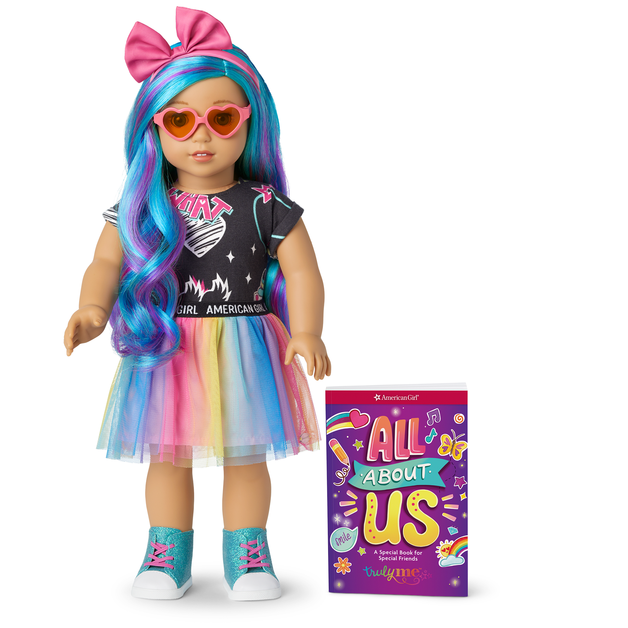 American Girl Truly Me Doll #119 with Wild Side Outfit & Accessories