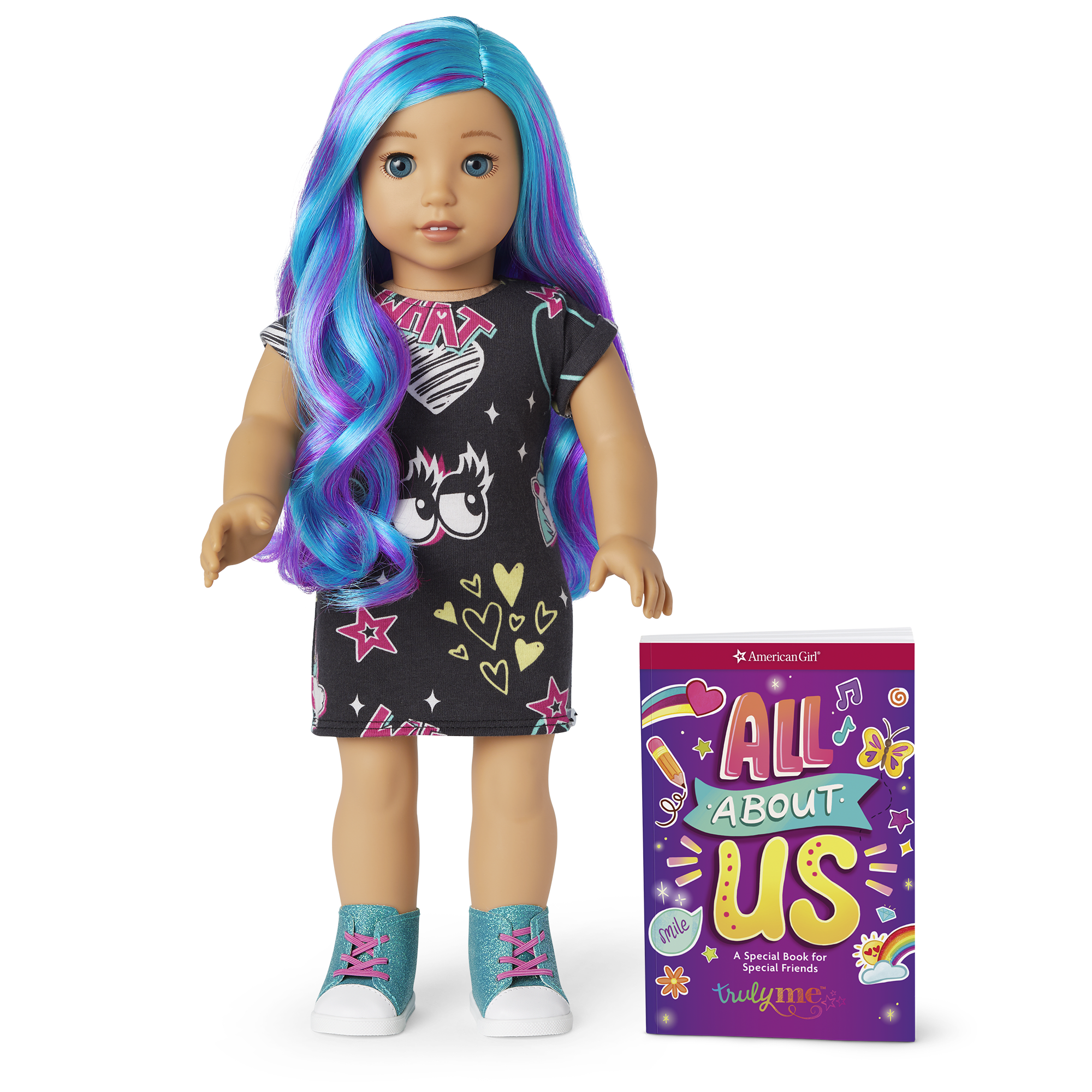 American Girl Truly Me Doll #119 with Wild Side Outfit & Accessories