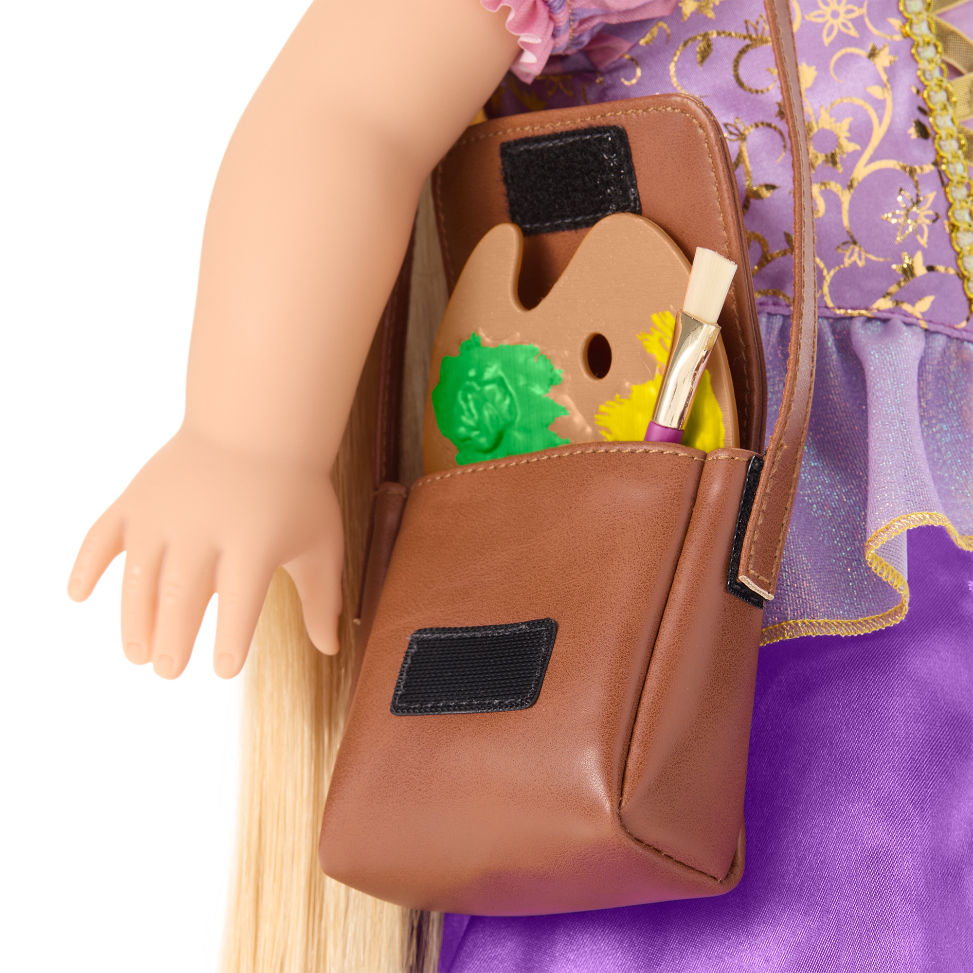 American Girl Disney Rapunzel Doll Painting Set with Pascal & Accessories