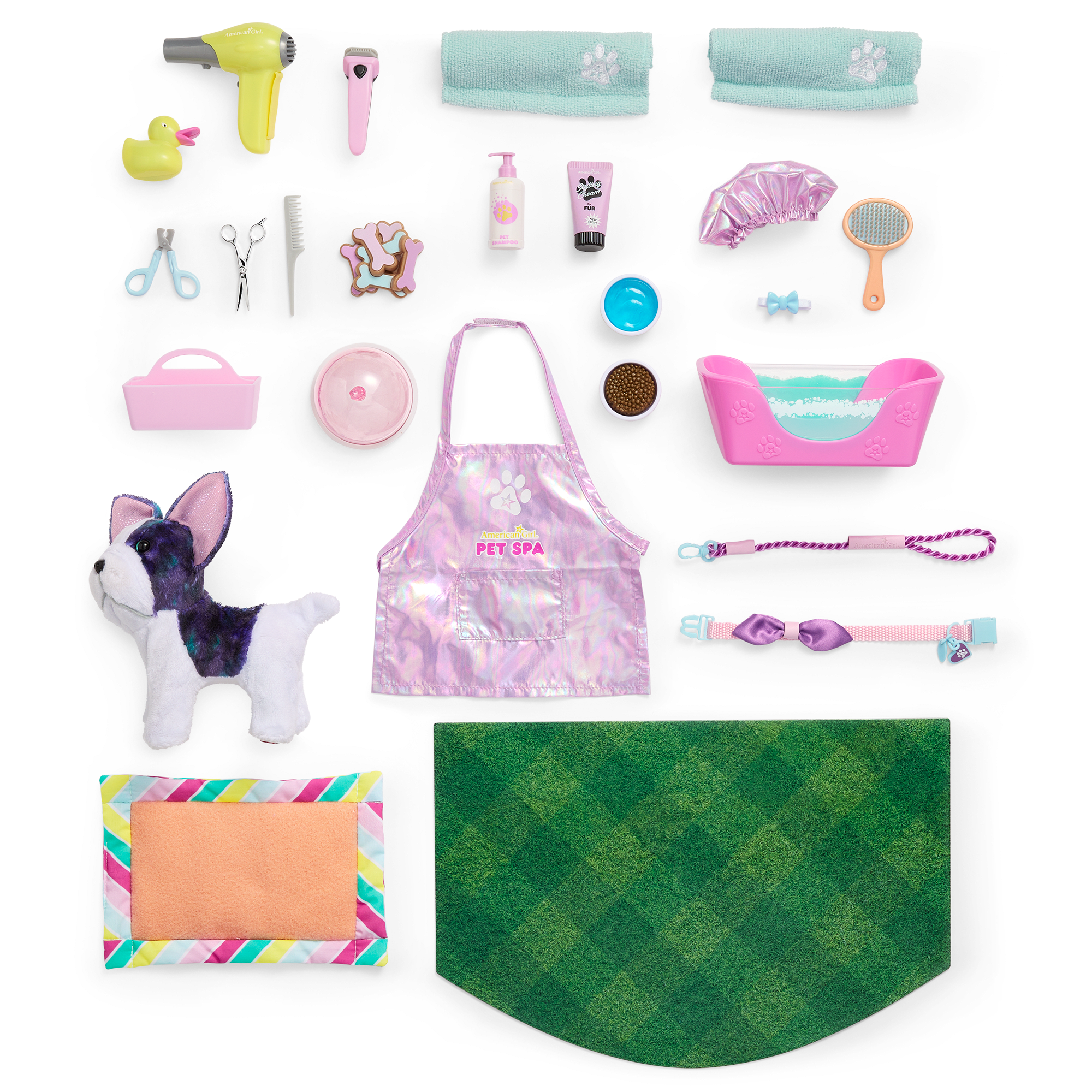 American Girl Pet Spa & Daycare Playset with Exclusive Bulldog Toy