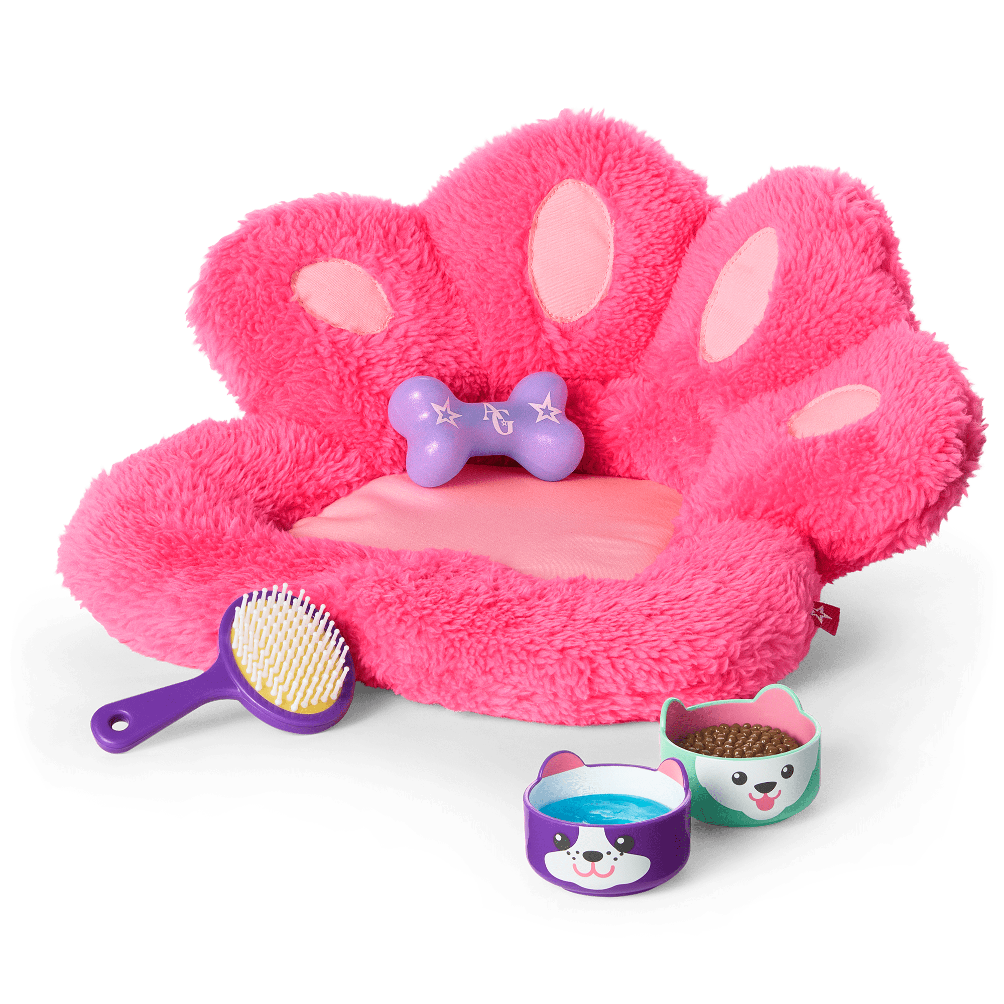 Summer™ Doll Dog Accessories Set - 7-Piece Pet Play Kit