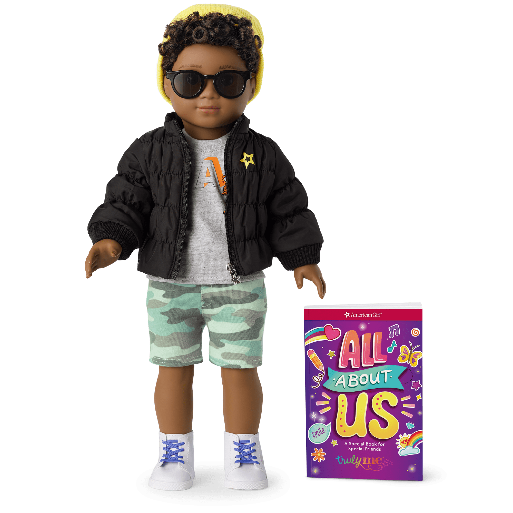 Truly Me™ 18-inch Doll #113 with Strong Side Outfit & Accessories