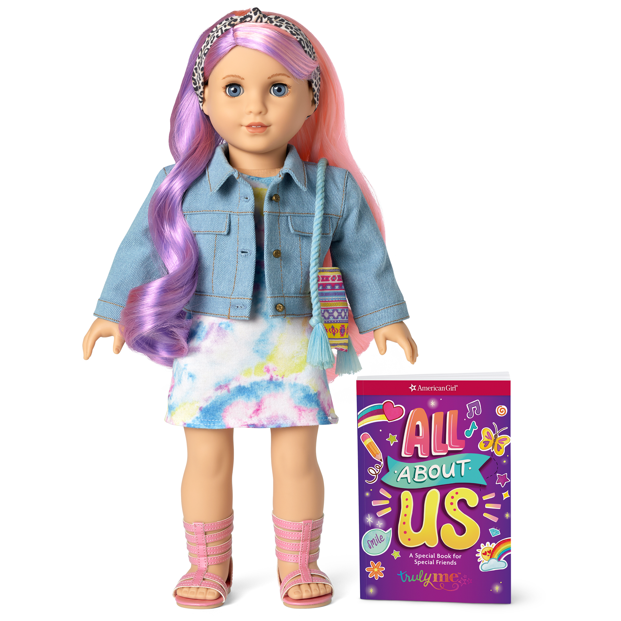 American Girl Truly Me 18" Doll #116 with Artsy Outfit & Accessories