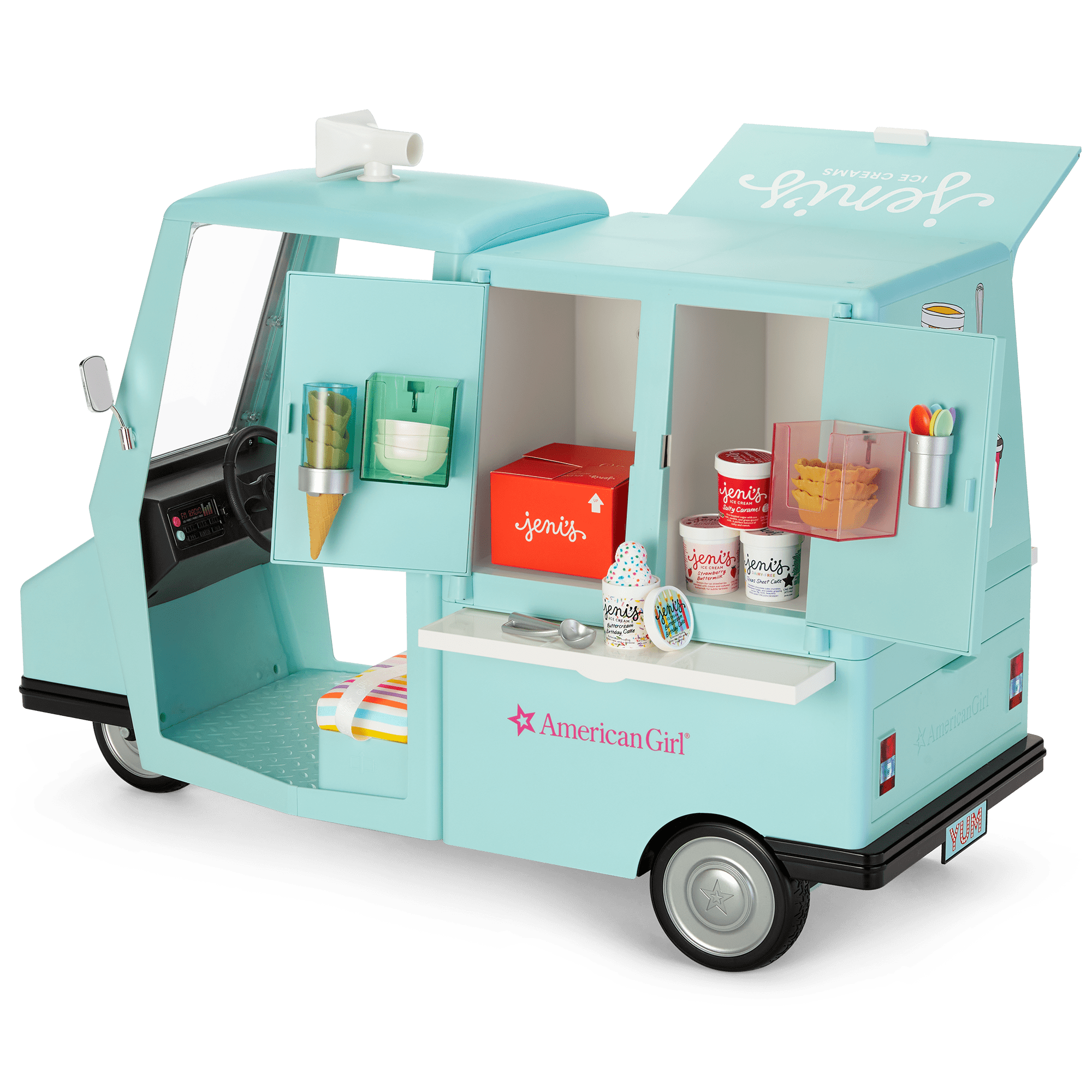 Jeni's Ice Cream Truck Playset for 18-Inch Dolls by American Girl