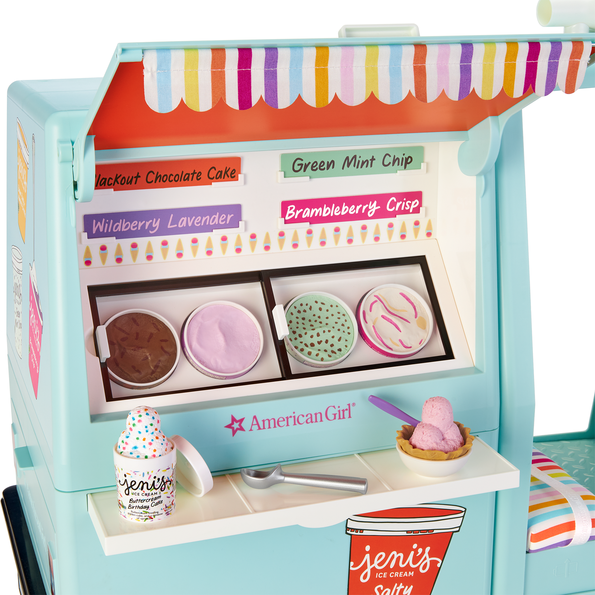 Jeni's Ice Cream Truck Playset for 18-Inch Dolls by American Girl