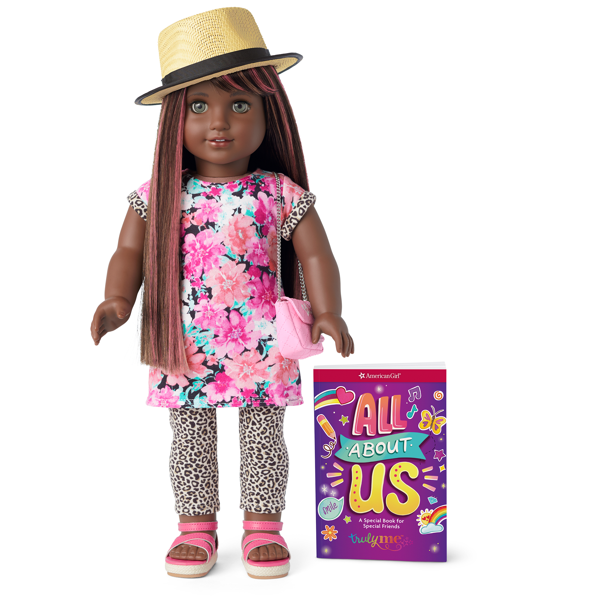Truly Me 18" Doll #109 with Sweet Side Outfit & Accessories