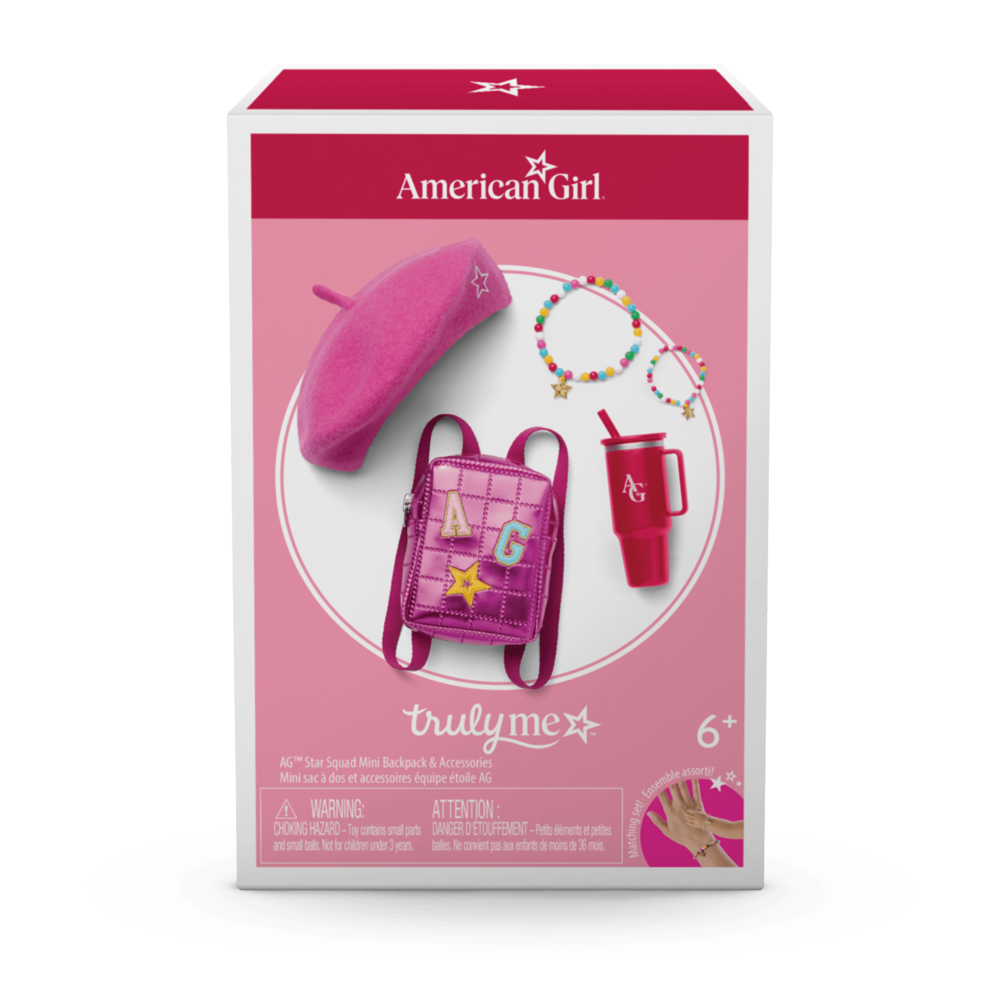 AG™ Doll Mini Backpack Set with Accessories for 18-inch Dolls