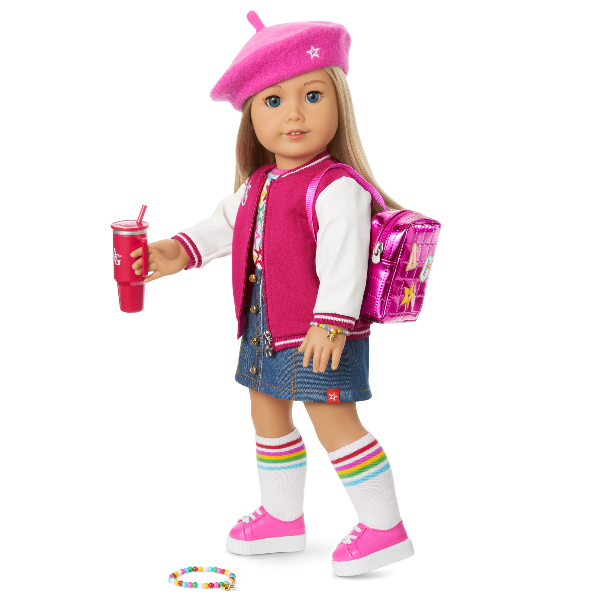AG™ Doll Mini Backpack Set with Accessories for 18-inch Dolls