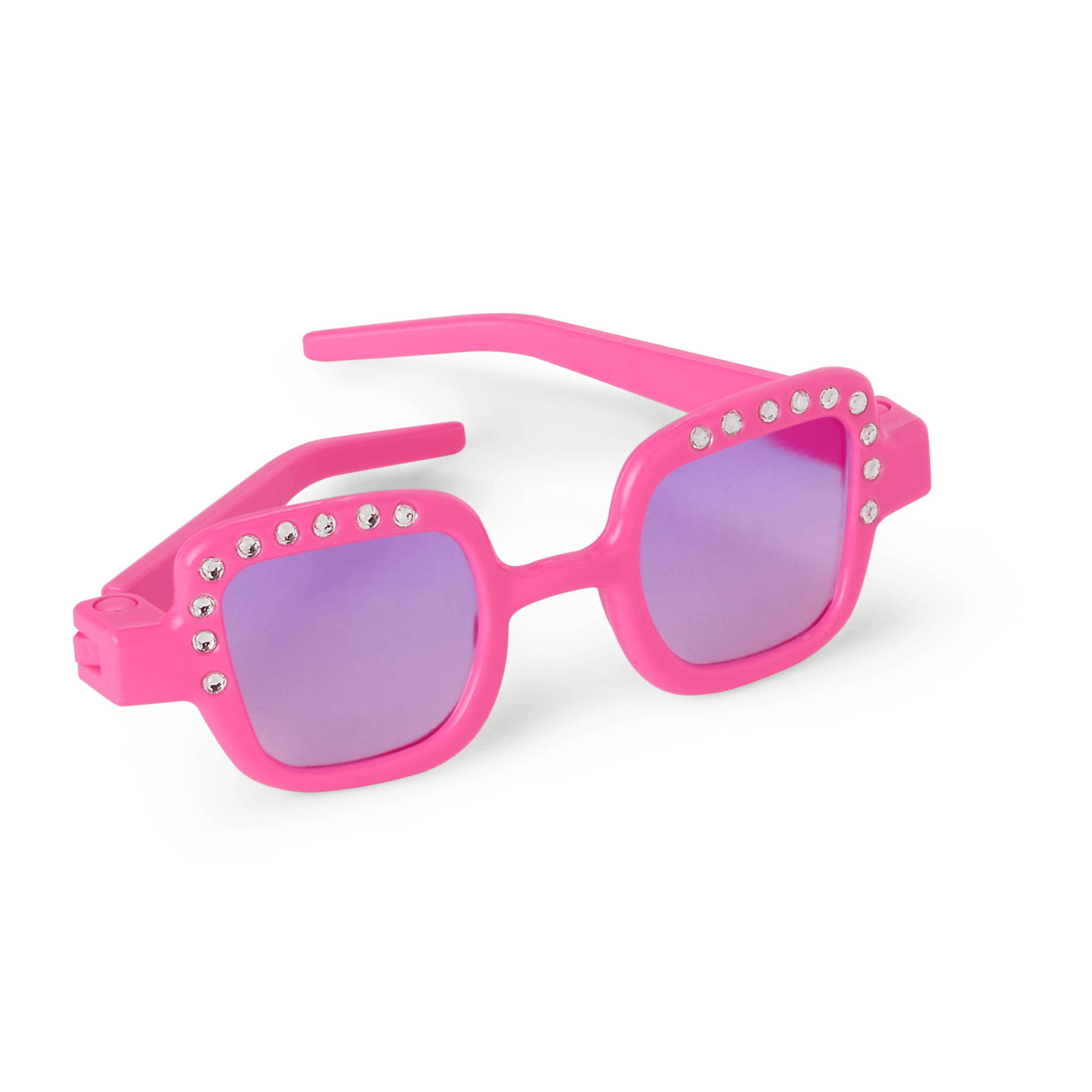 Pink Rhinestone Sunglasses for 18-inch Dolls