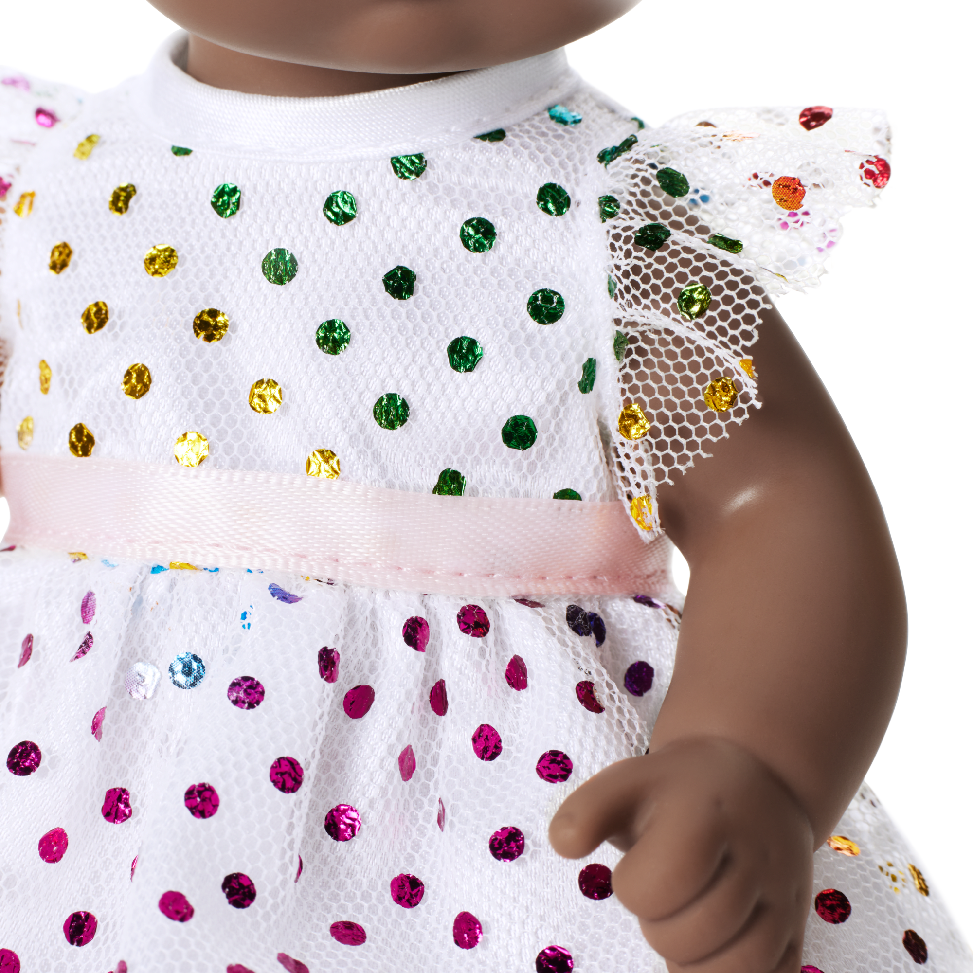 Little Bitty Baby First Birthday Doll Dress & Accessories Set for 7.75-inch Dolls