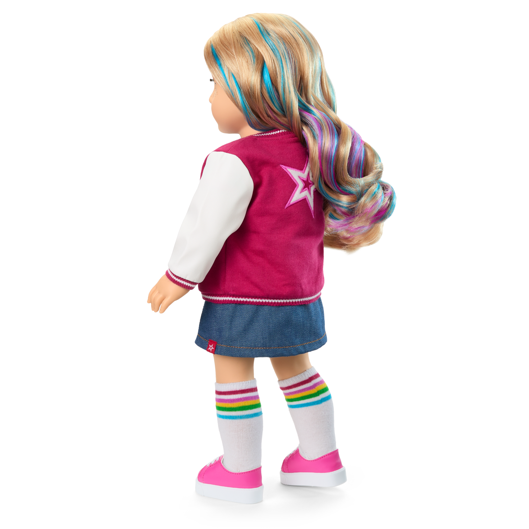 American Girl Truly Me Doll #110 with Star Squad Bundle & Puppy