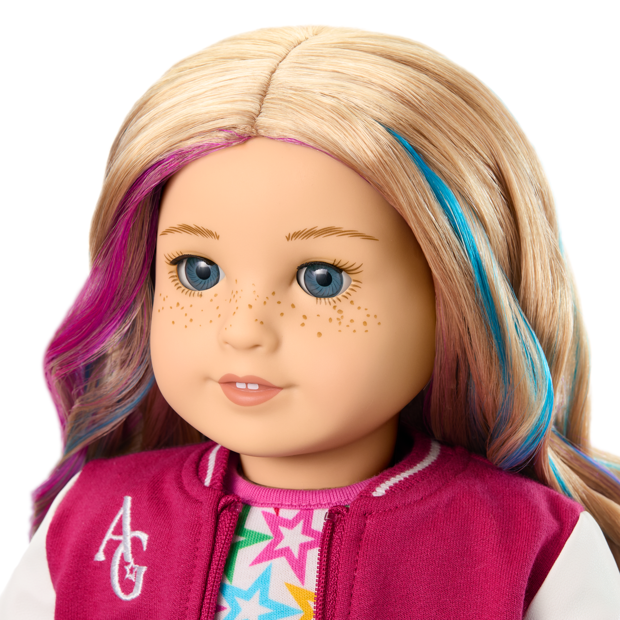 American Girl Truly Me Doll #110 with Star Squad Bundle & Puppy