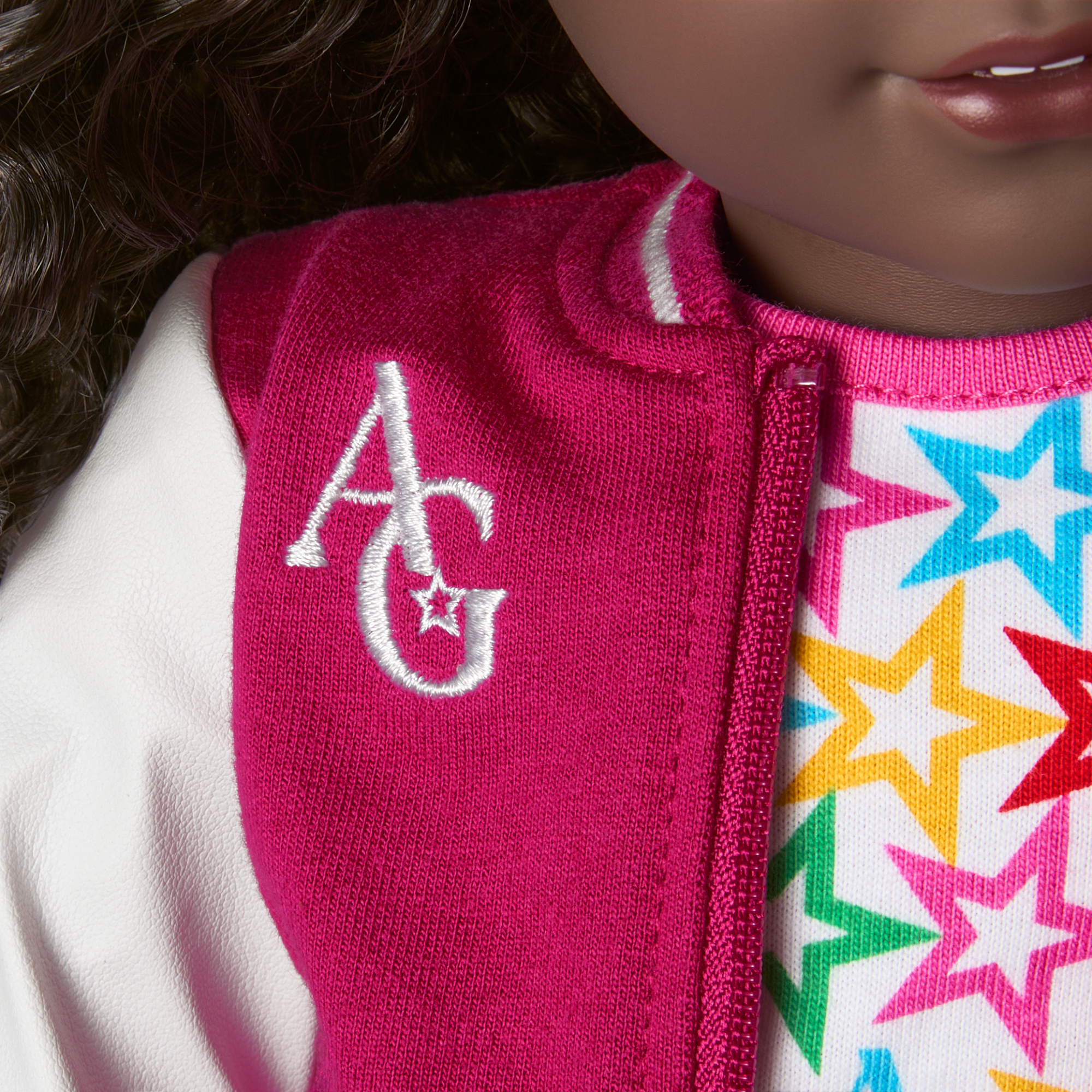 American Girl Truly Me Doll #127 with Puppy & Backpack Bundle