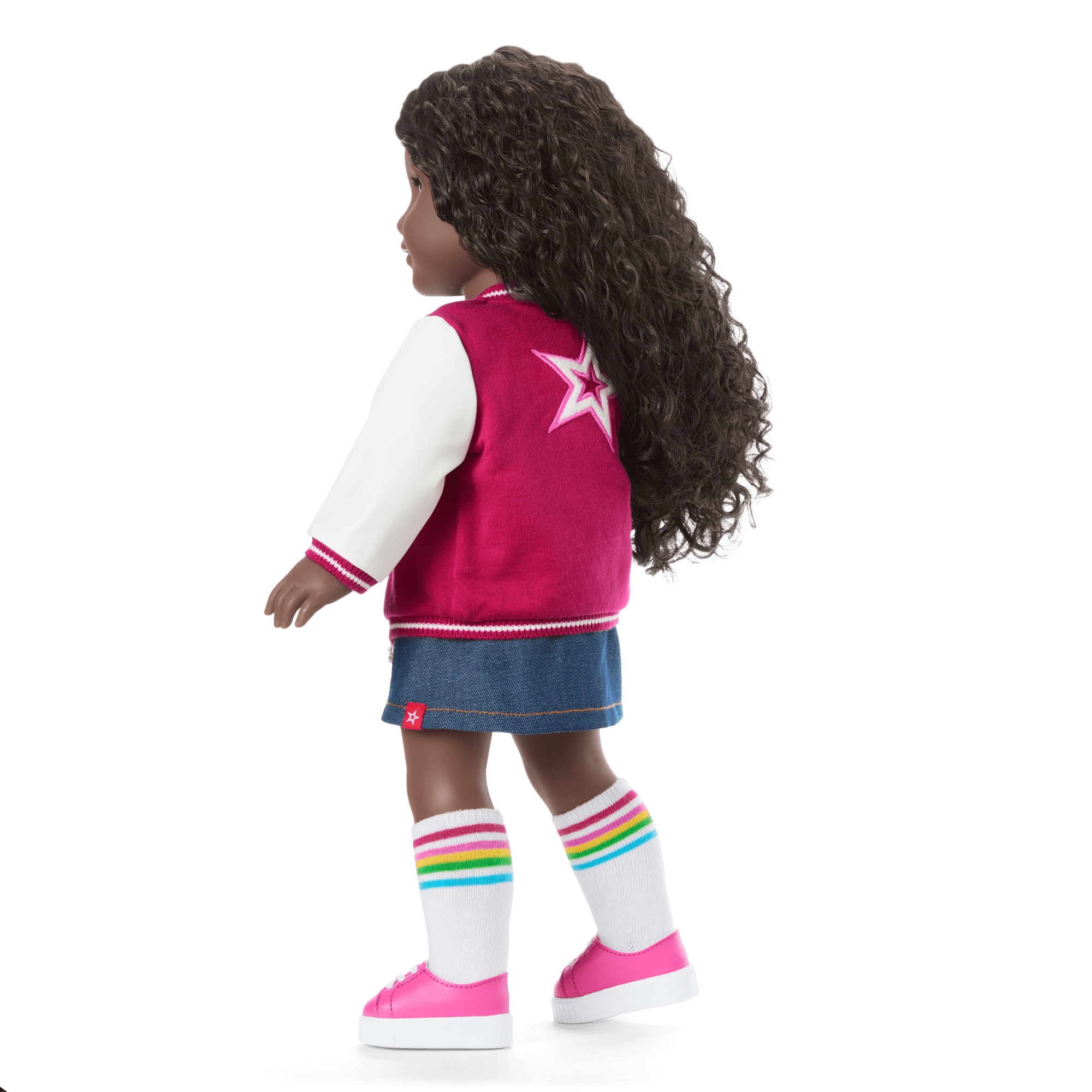 American Girl Truly Me Doll #127 with Puppy & Backpack Bundle