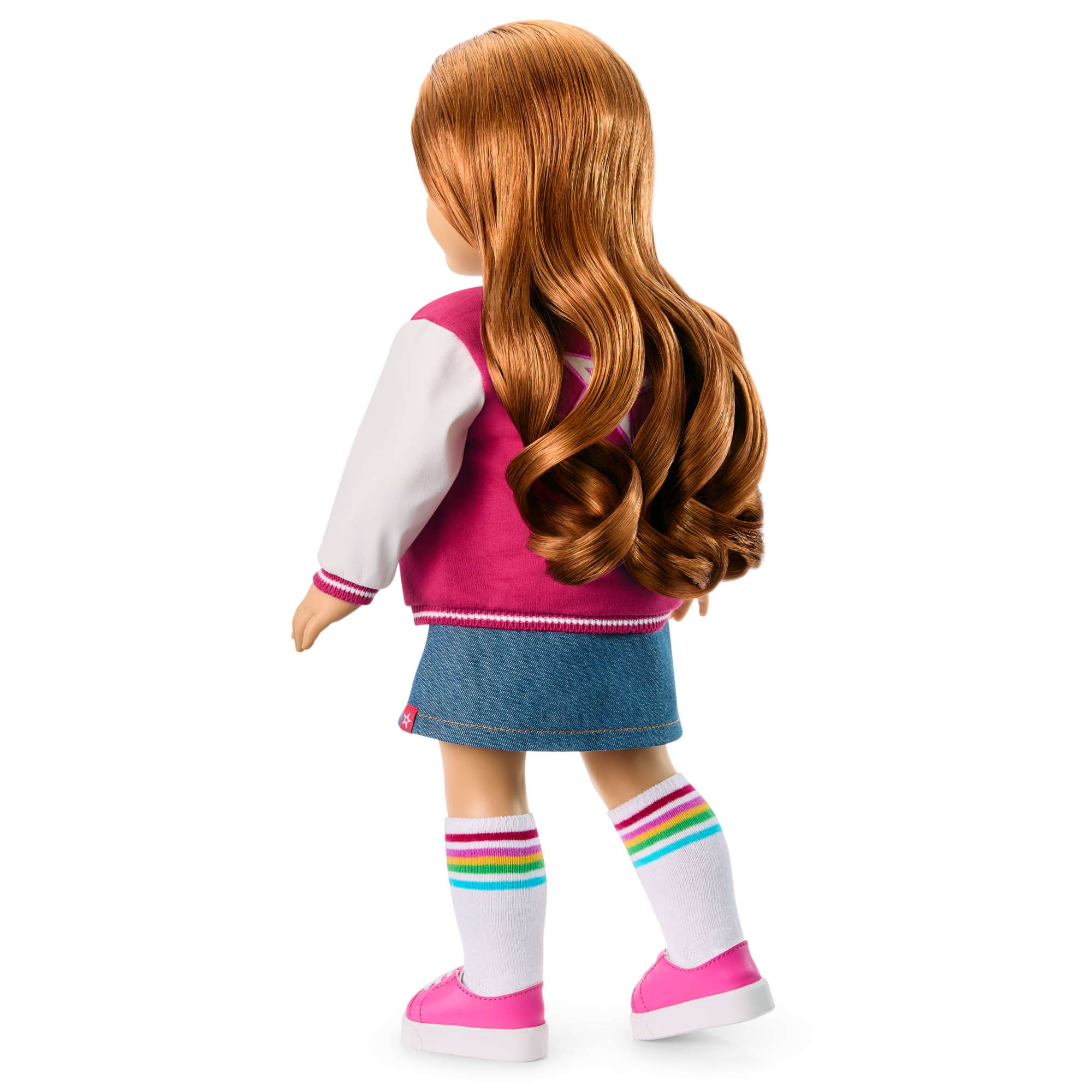 American Girl Truly Me 18" Doll #103 with Puppy & Star Squad Bundle