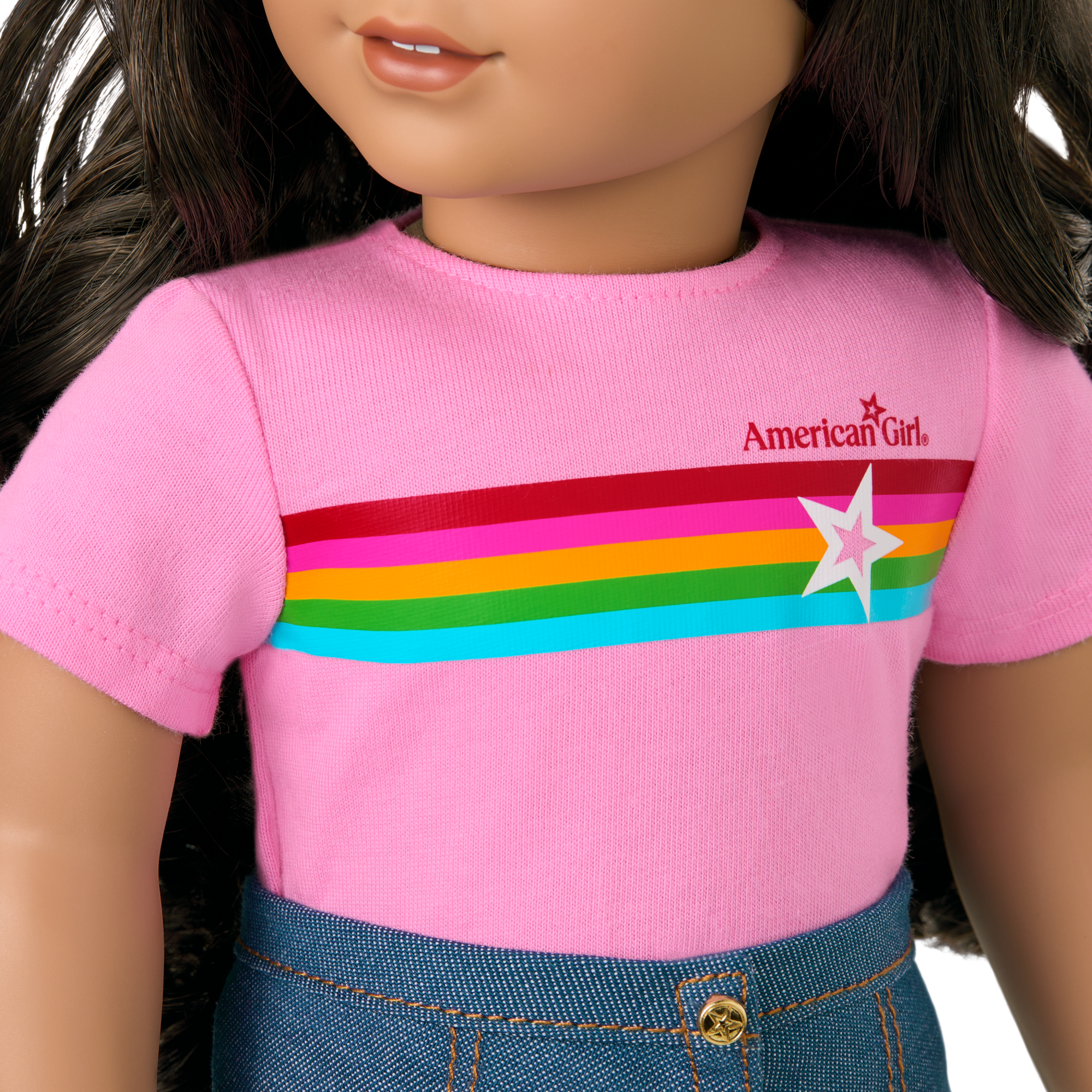 American Girl Truly Me Doll #108 with Puppy & Star Squad Bundle