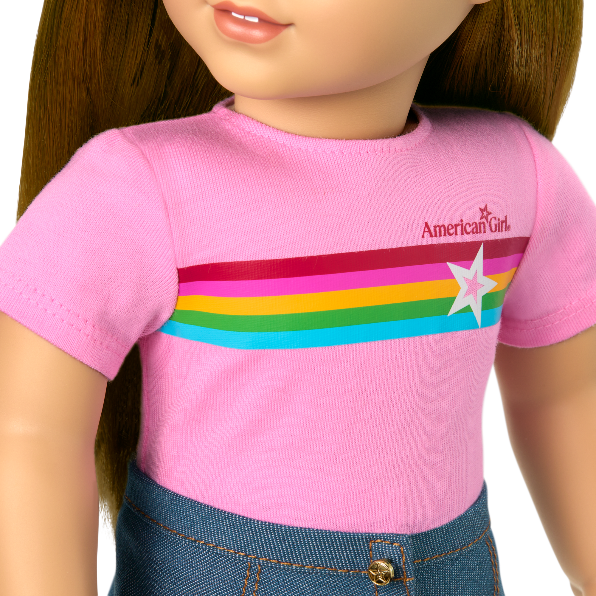 American Girl Truly Me Doll #107 with Puppy & Backpack Bundle