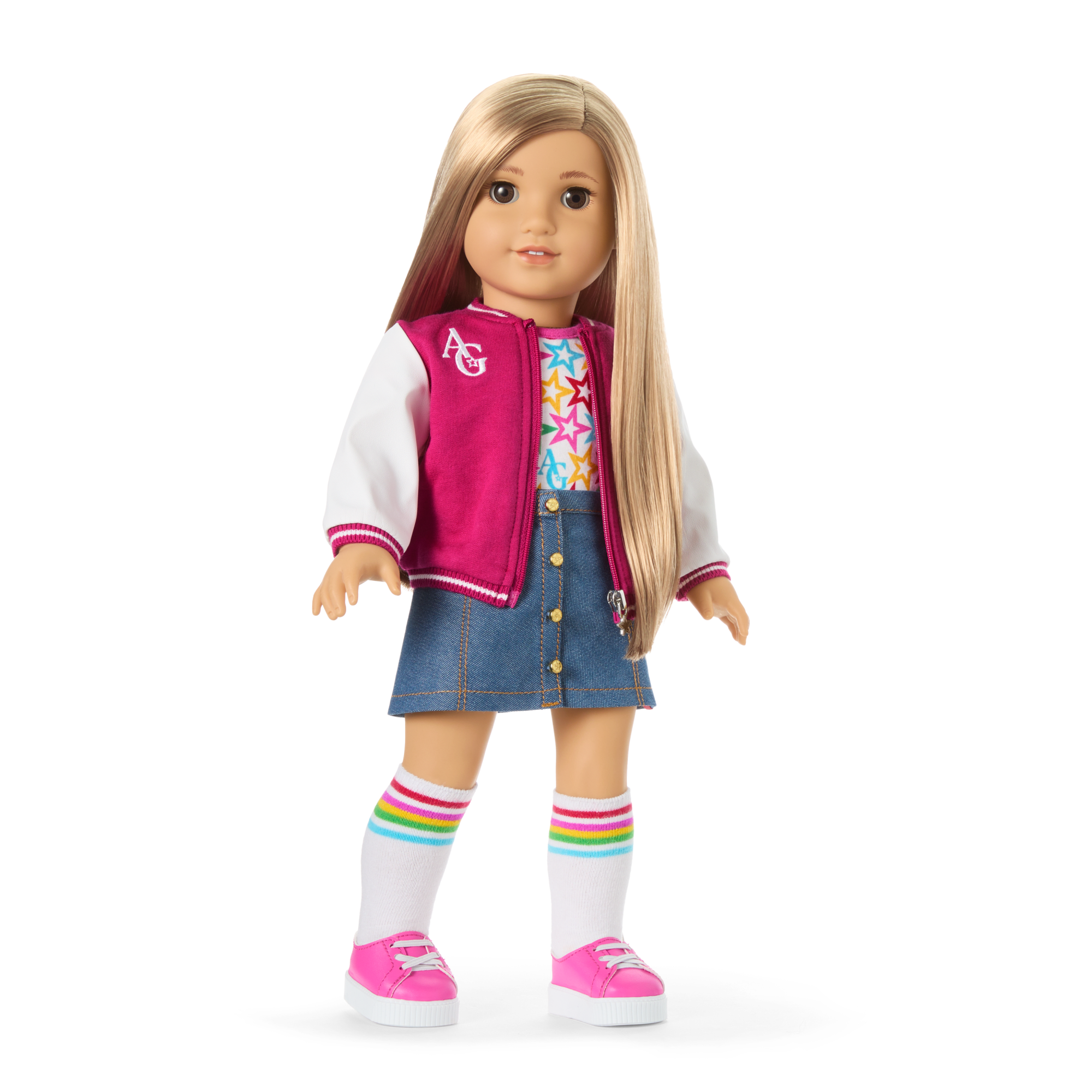 American Girl Truly Me Doll #131 with Puppy & Star Squad Bundle