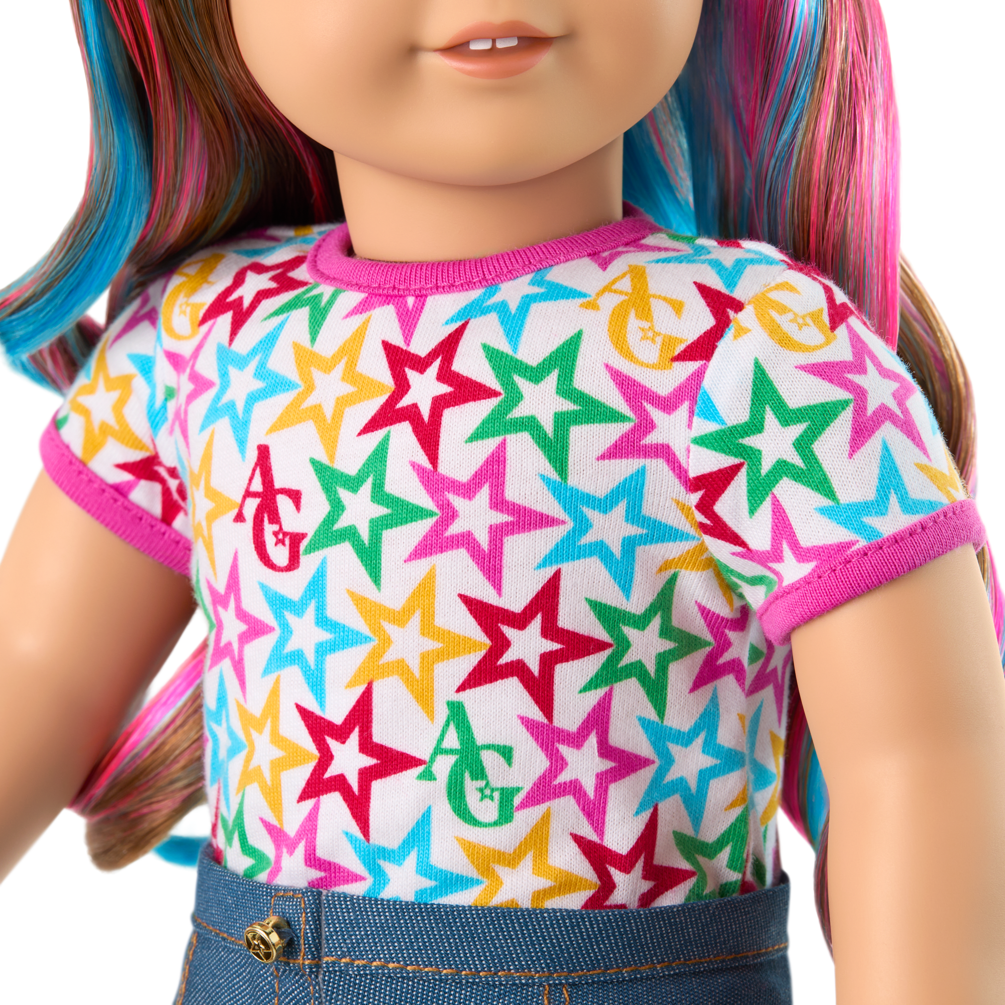 Truly Me 18-inch Doll with Puppy & Star Squad Bundle