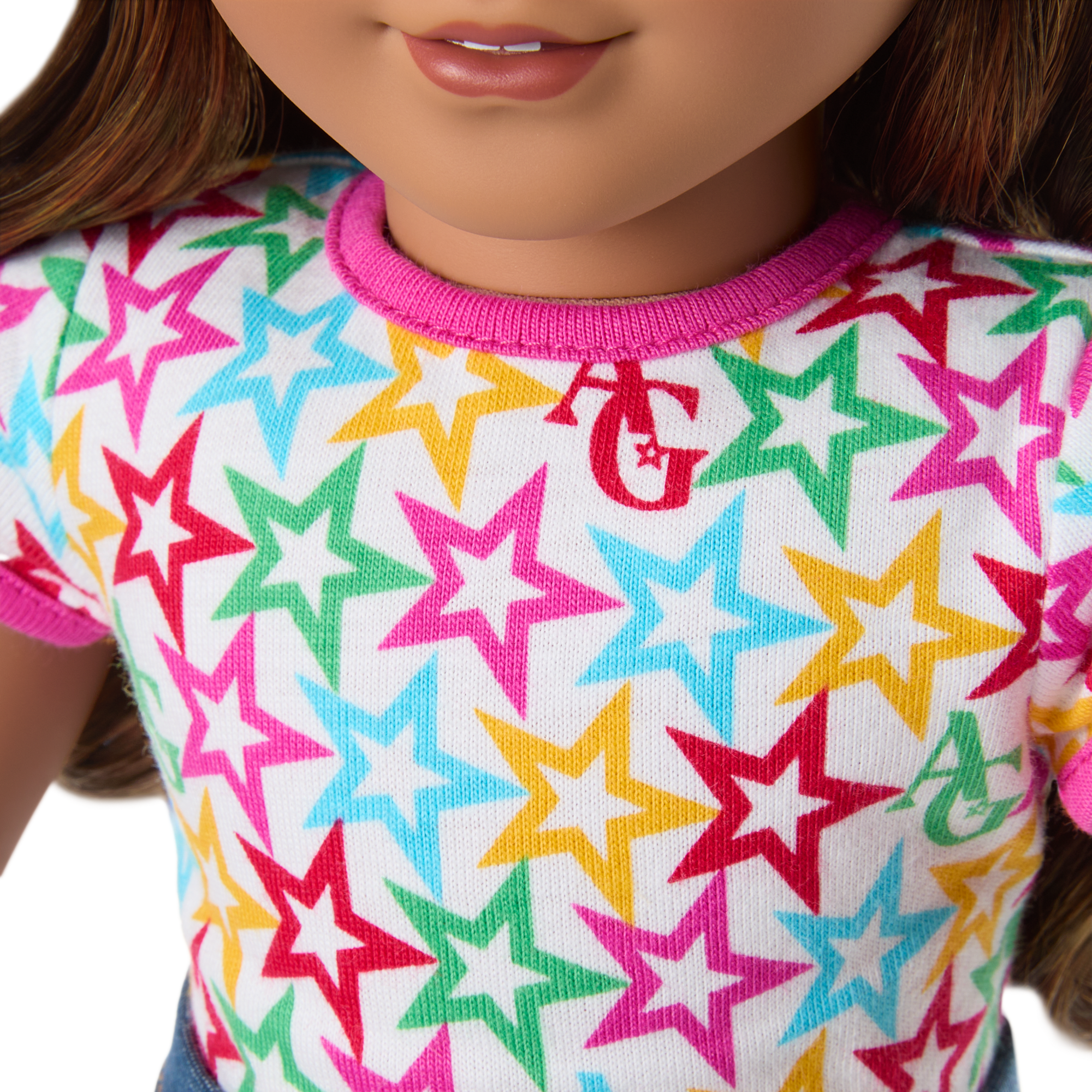 American Girl Truly Me Doll #117 with Puppy & Backpack Bundle