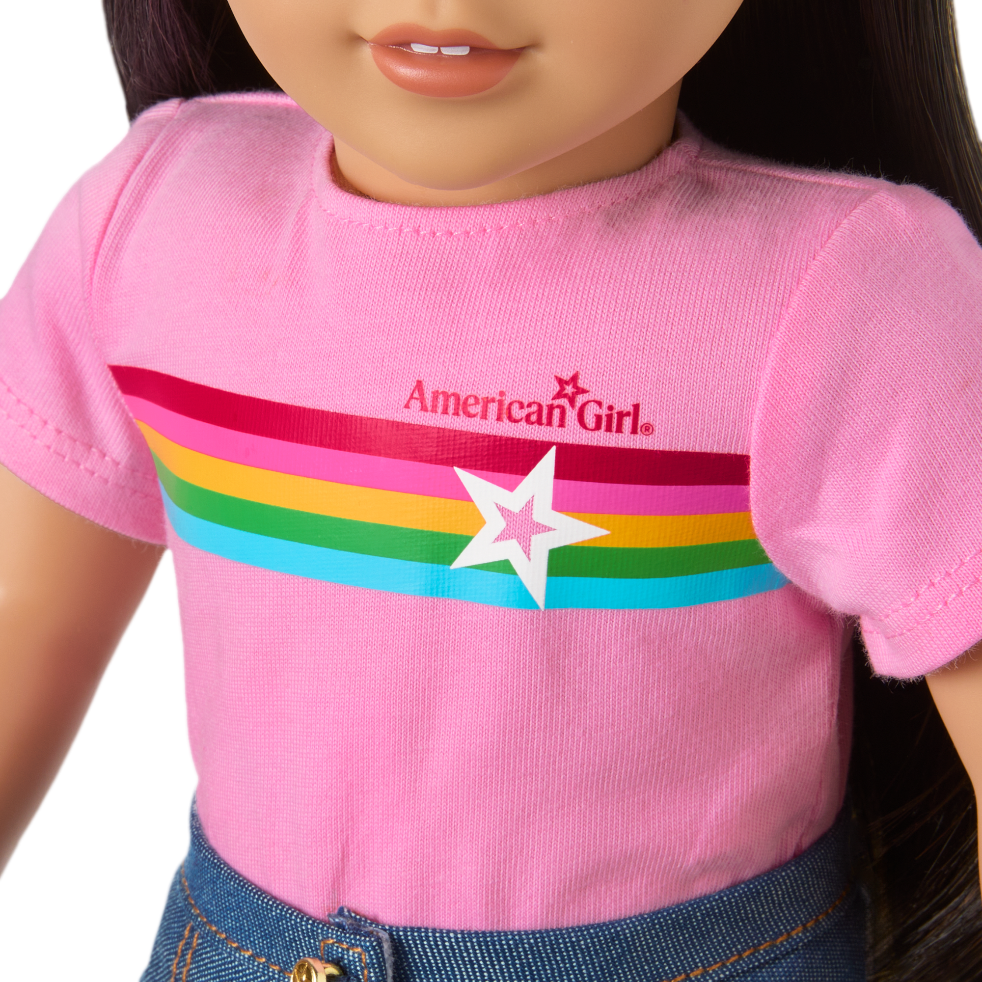 American Girl Truly Me Doll #124 with Puppy & Star Squad Bundle