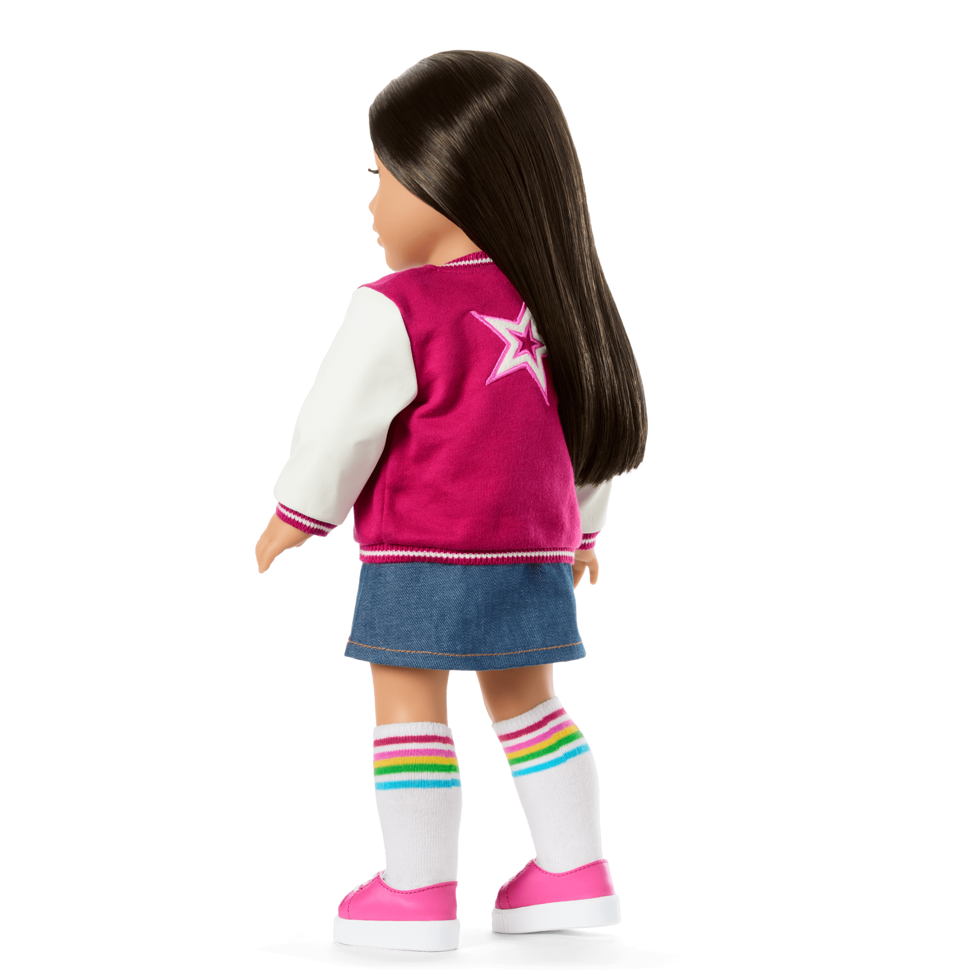 American Girl Truly Me Doll #124 with Puppy & Star Squad Bundle