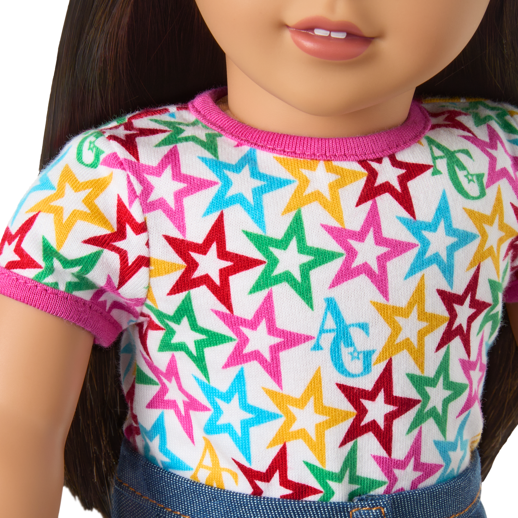 American Girl Truly Me Doll #124 with Puppy & Star Squad Bundle