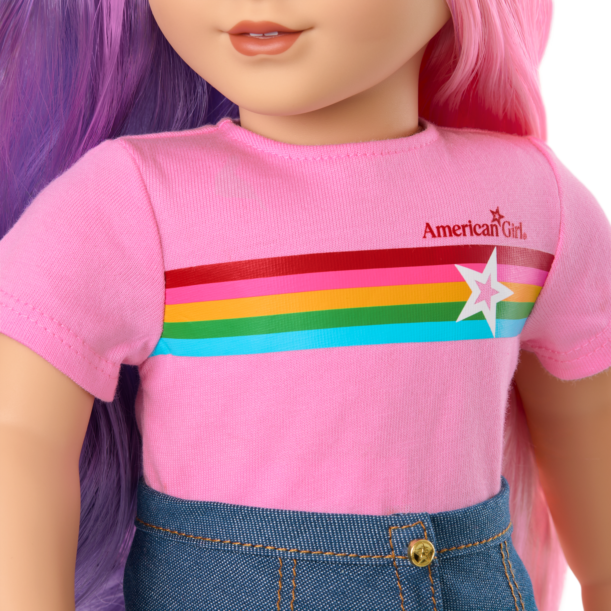 American Girl Truly Me Doll #116 with Puppy & Backpack Bundle