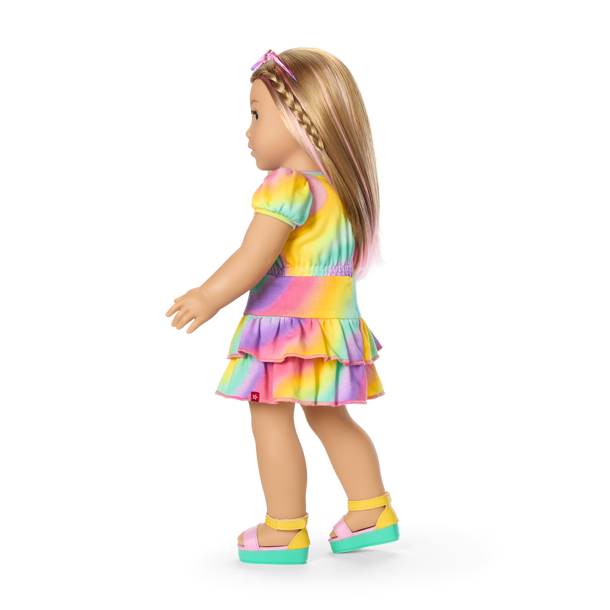 Rainbow Swirl Dress for Girls & Dolls - Summer McKinny™ Matching Outfit