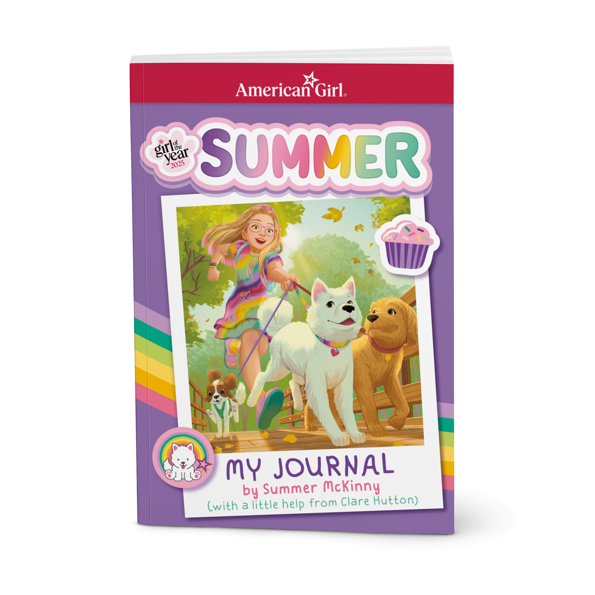 Rainbow Swirl Dress for Girls & Dolls - Summer McKinny™ Matching Outfit