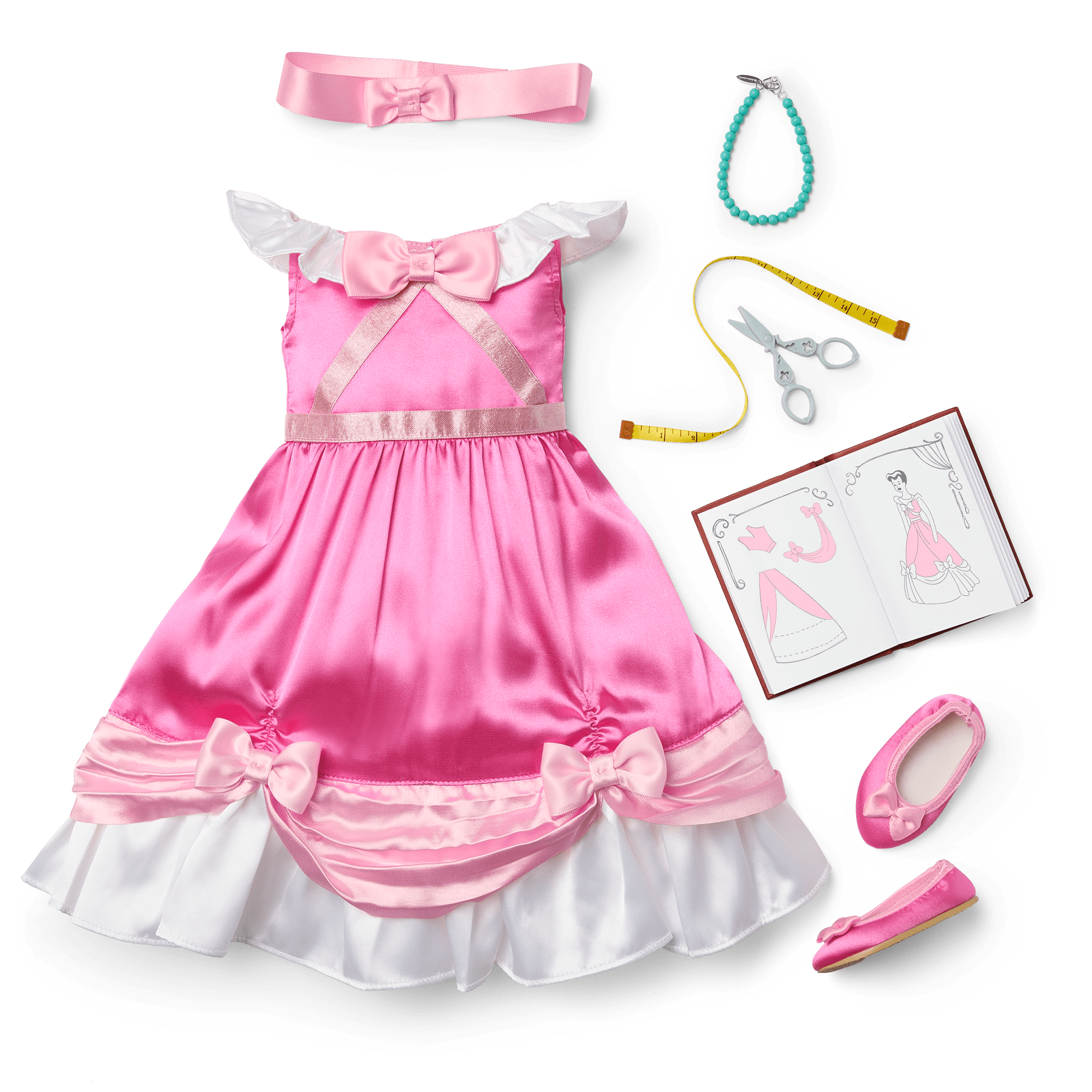American Girl Disney Princess Cinderella 18-Inch Doll & Outfits Bundle
