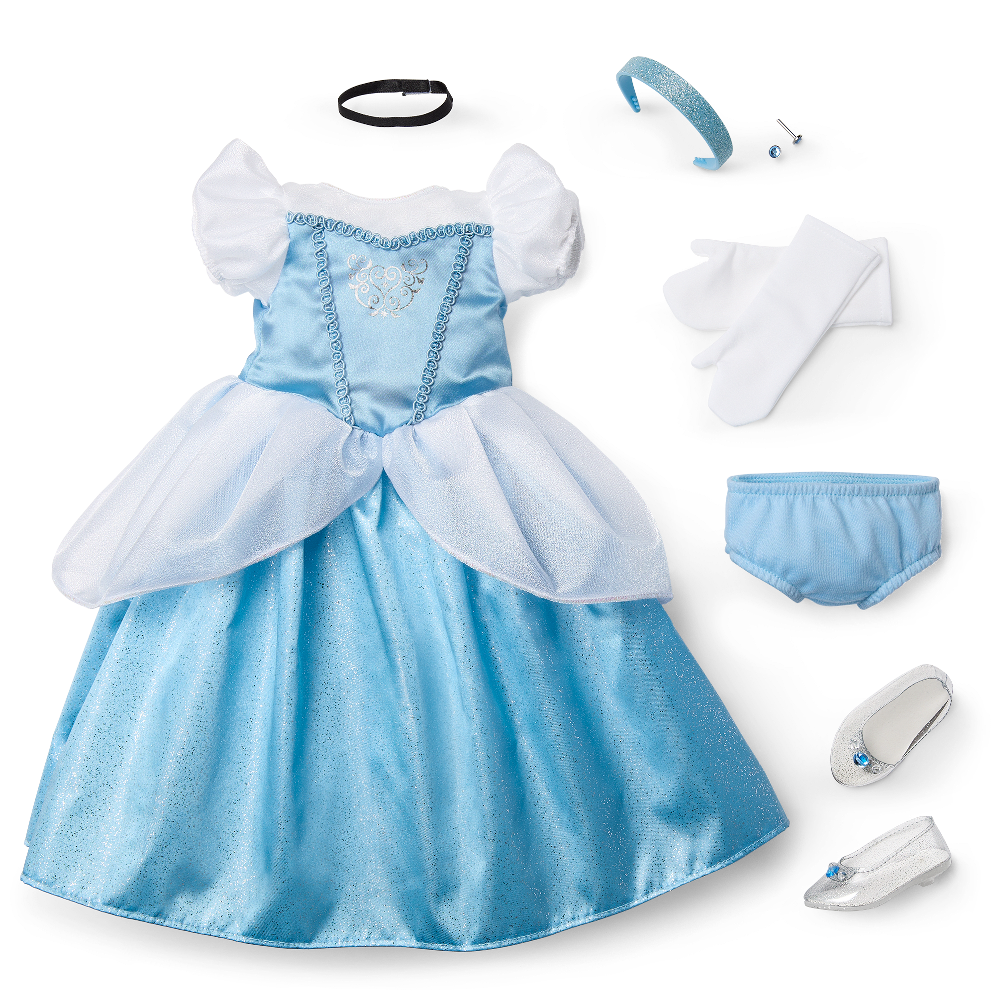 American Girl Disney Princess Cinderella 18-Inch Doll & Outfits Bundle