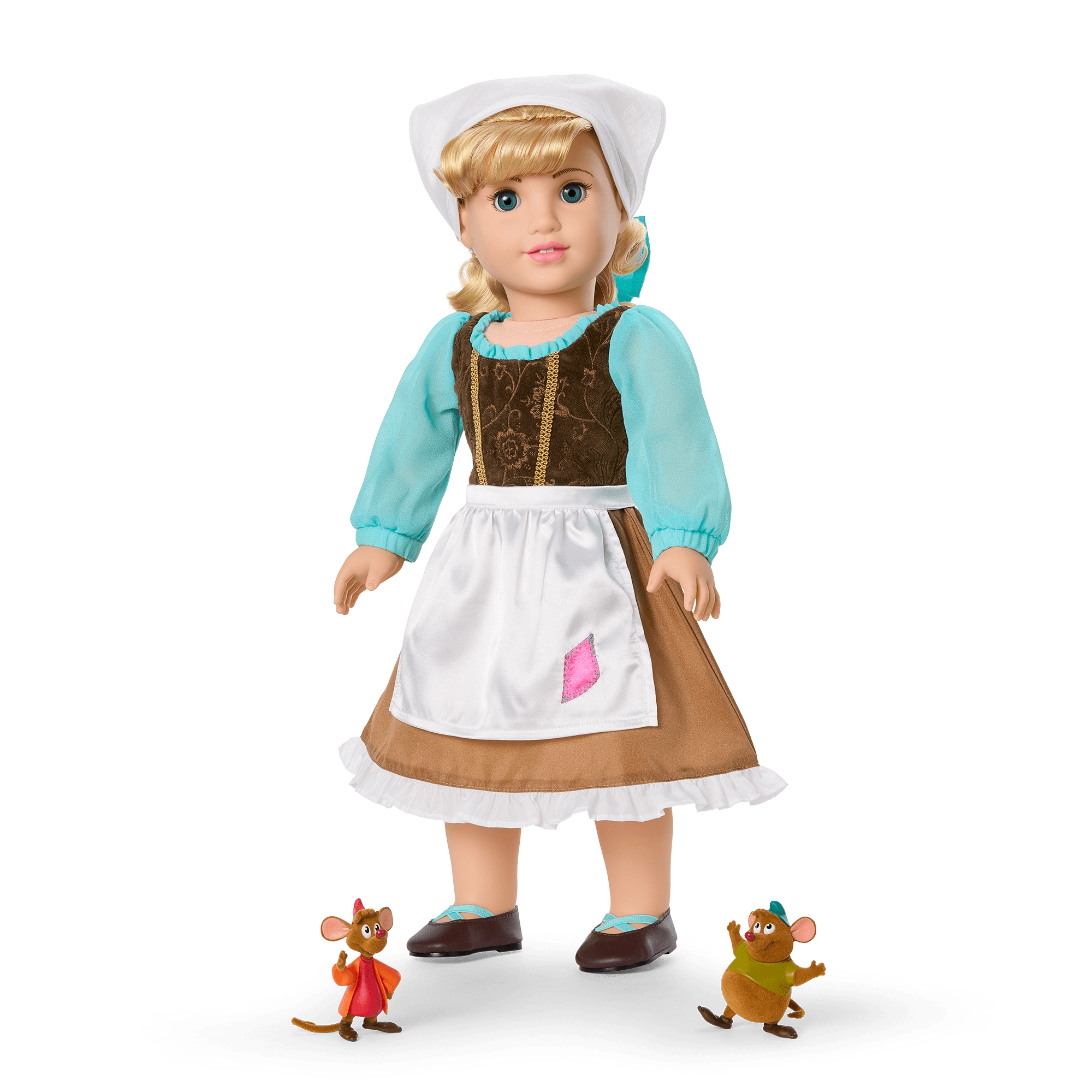 American Girl Disney Princess Cinderella 18-Inch Doll & Outfits Bundle