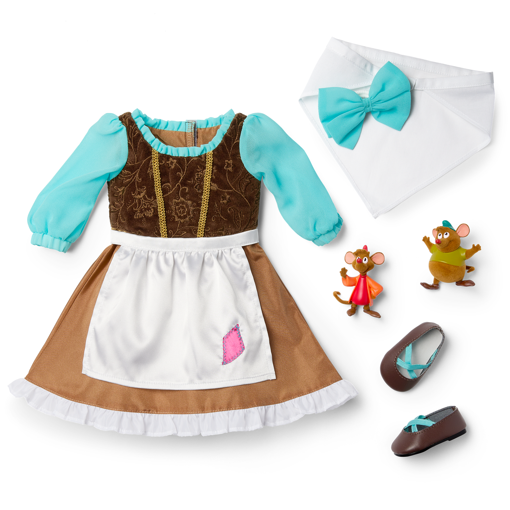American Girl Disney Princess Cinderella 18-Inch Doll & Outfits Bundle